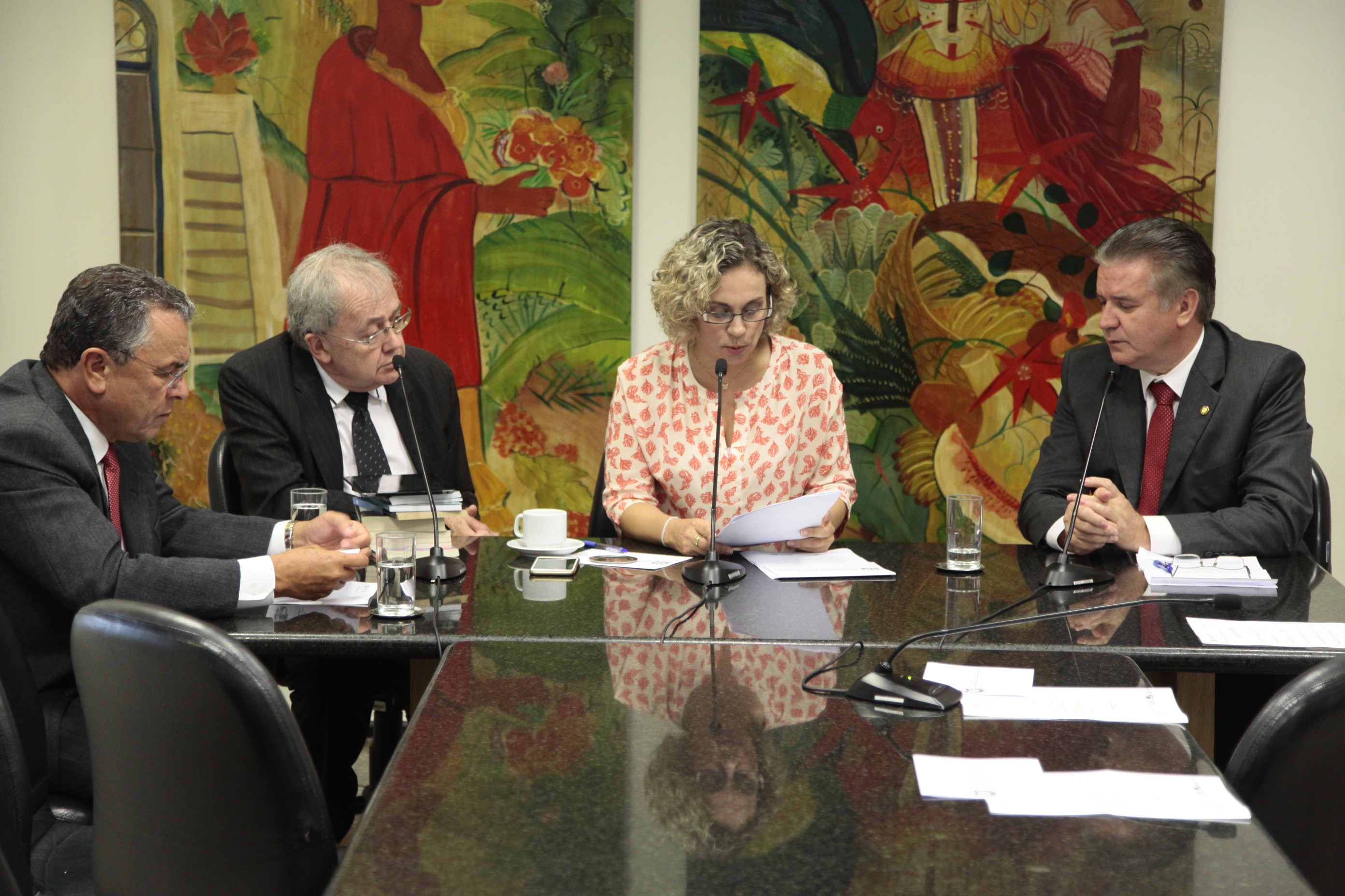 Reunião de instalação da Comissão de Saúde.