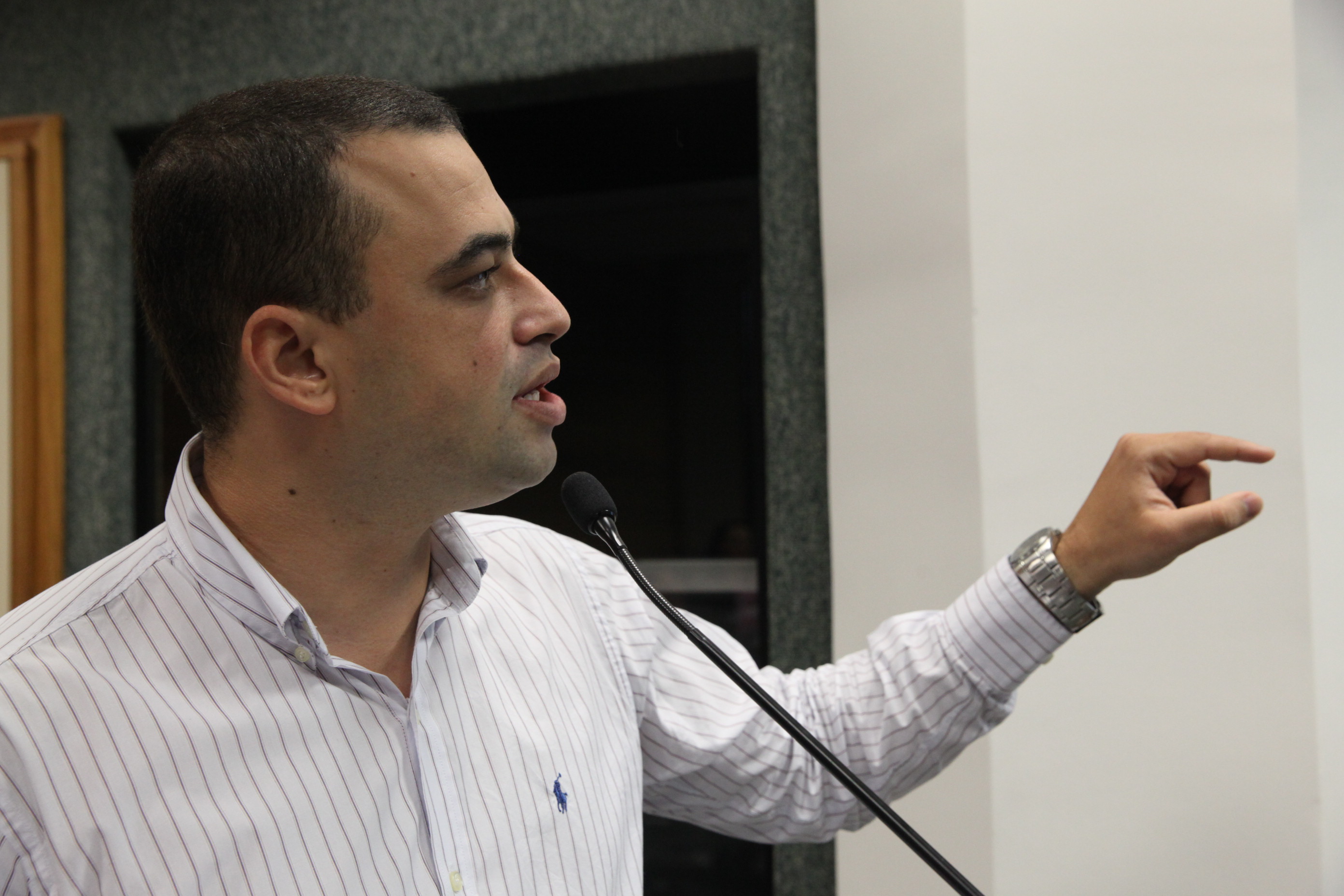 Diogo Demarchi Silva. Comissão de Saúde. Foto: Eduardo Guedes de Oliveira / Agência AL