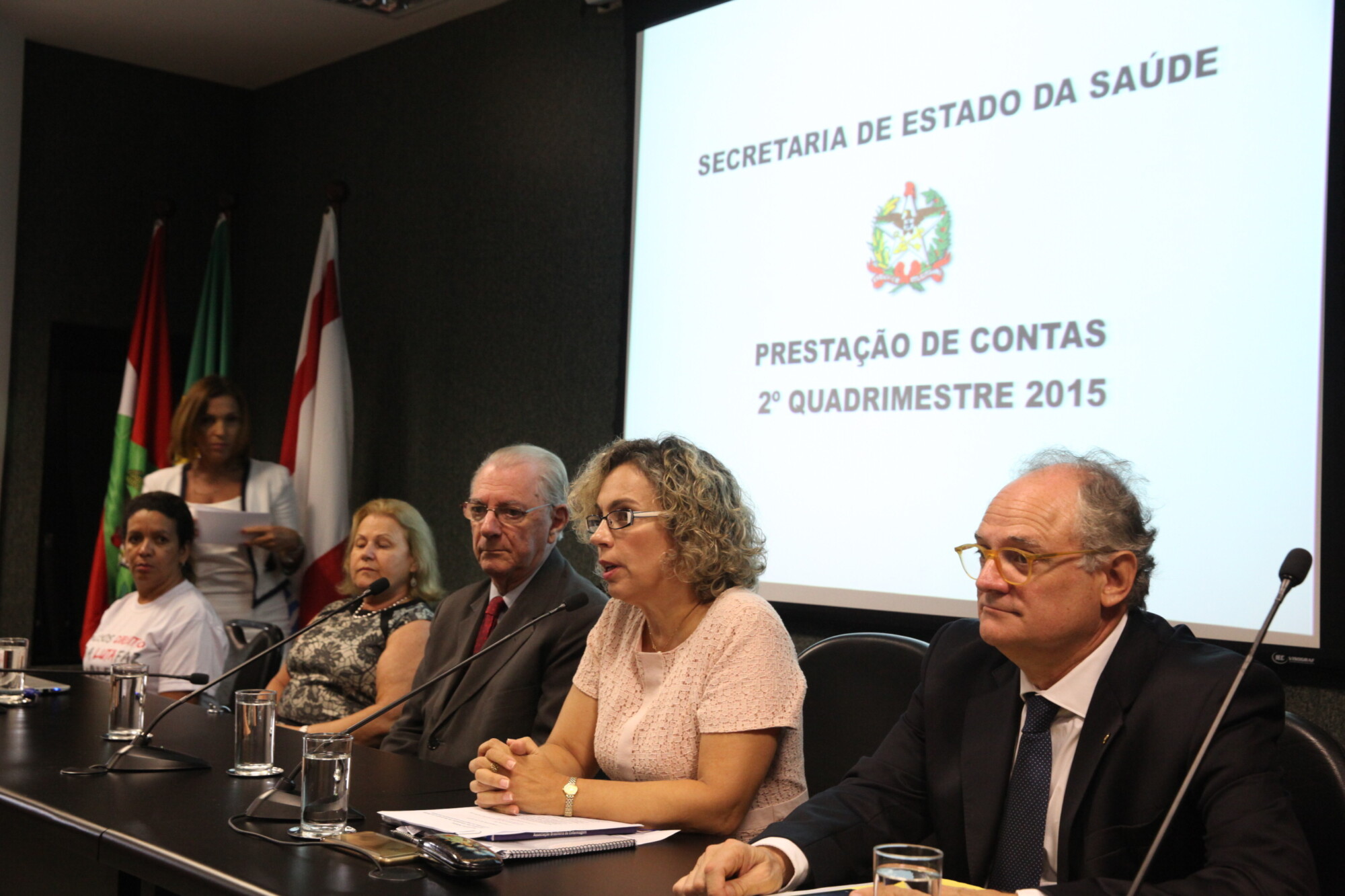 Secretaria de Saúde presta contas do 2º quadrimestre de 2015