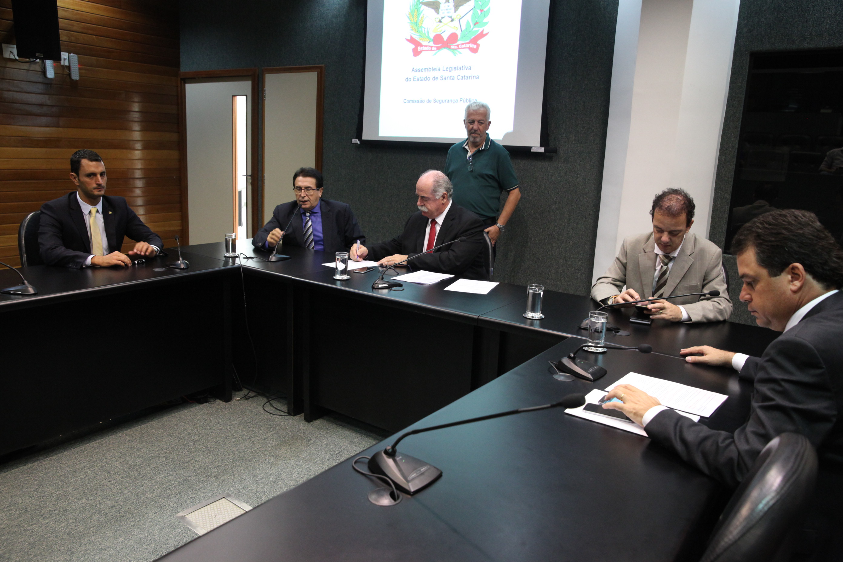 Comissão de Segurança. Foto: Eduardo Guedes de Oliveira / Agência AL