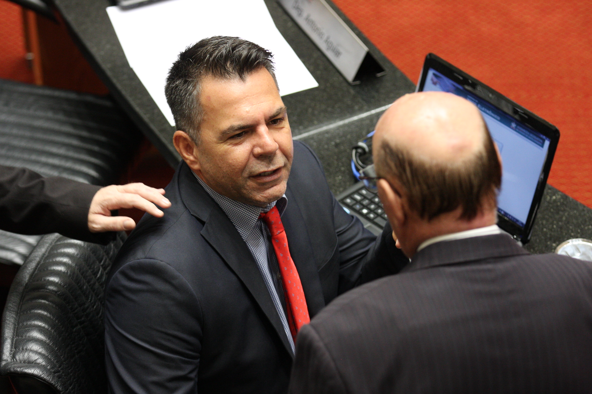 Sessão Ordinária. Deputado Luiz Fernando Vampiro (PMDB). Foto: Yuri Santos / Agência AL