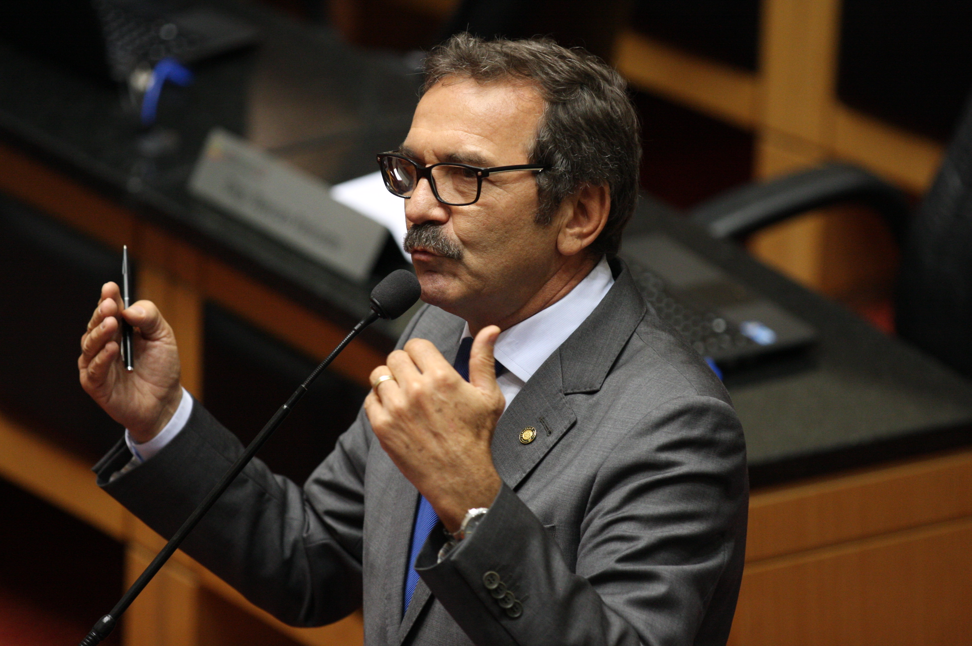 Sessão Ordinária. Deputado Serafim Venzon (PSDB). Foto: Yuri Santos / Agência AL