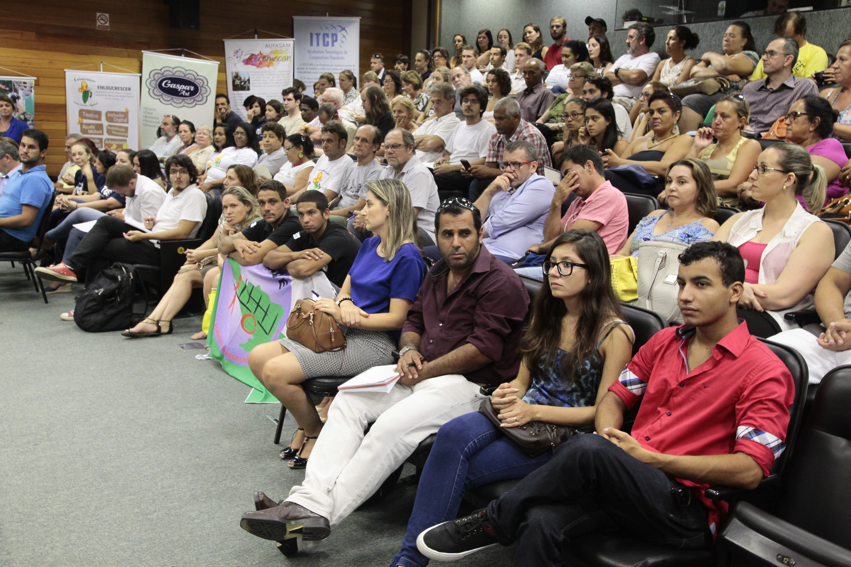 Encontro Catarinense de economia Solidária.