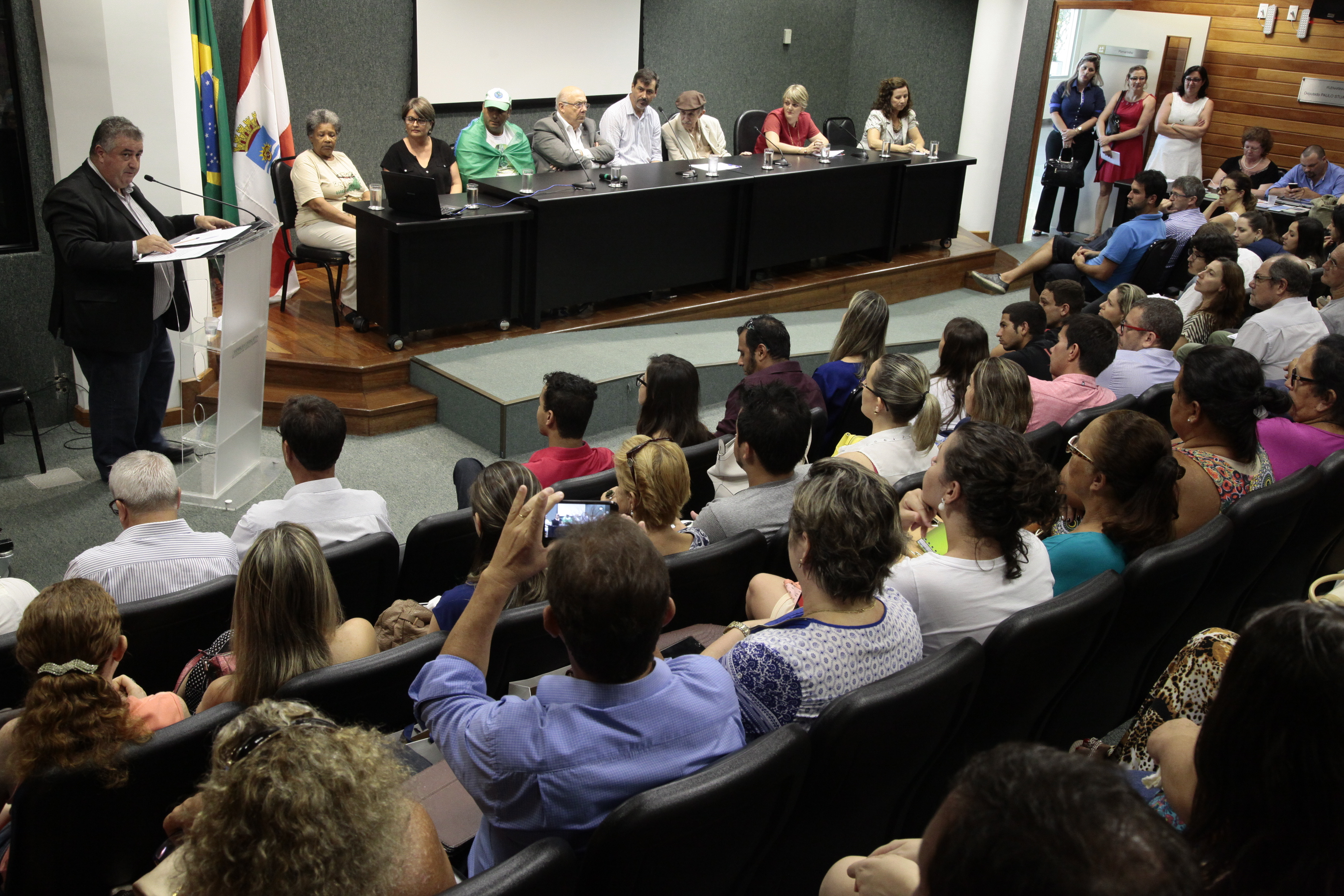 Encontro Catarinense de economia Solidária.