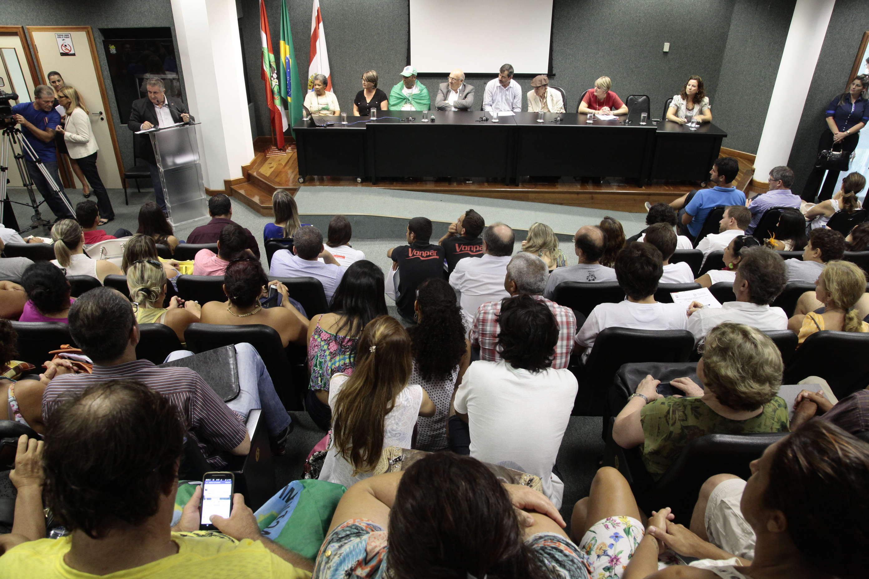 Encontro Catarinense de economia Solidária.