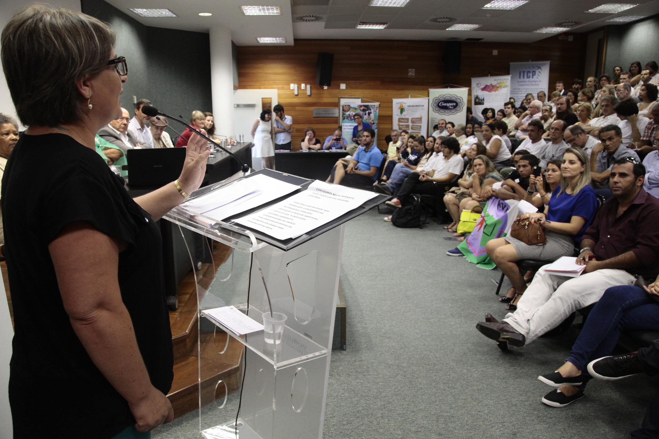 Encontro Catarinense de economia Solidária.