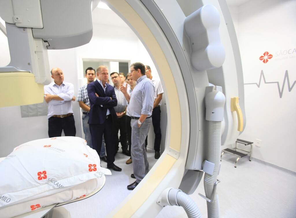Objetivo de Gelson Merisio é conhecer as experiências e identificar os problemas dos hospitais filantrópicos do estado. FOTO: Carlos Kilian