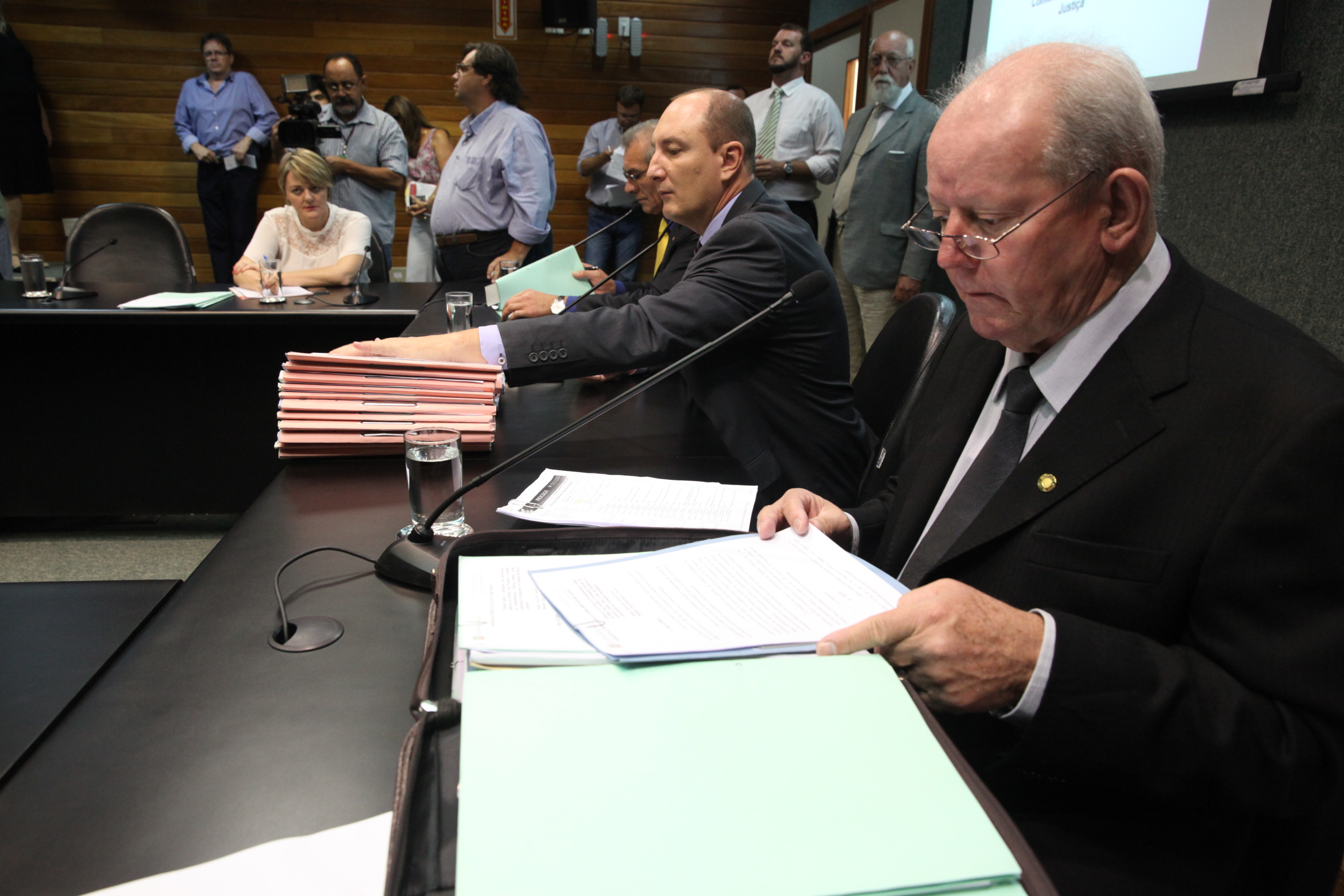 Comissão de Constituição e Justiça. Foto: Eduardo Guedes / Agência AL