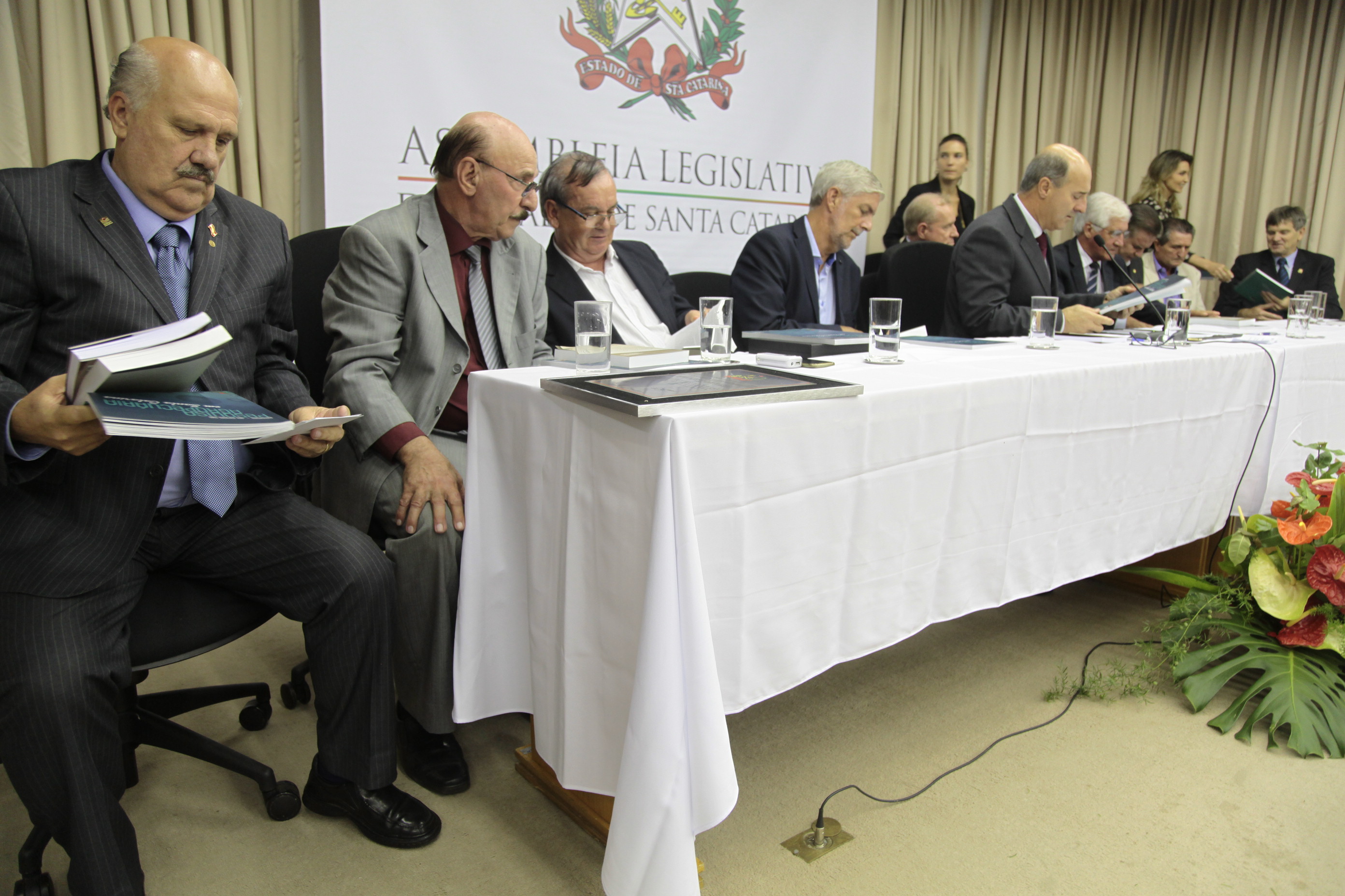 Sessão Solene em comemoração aos 60 anos do serviço de extensão rural e pesqueiro e 40 anos de pesquisa agropecuária da Epagri.