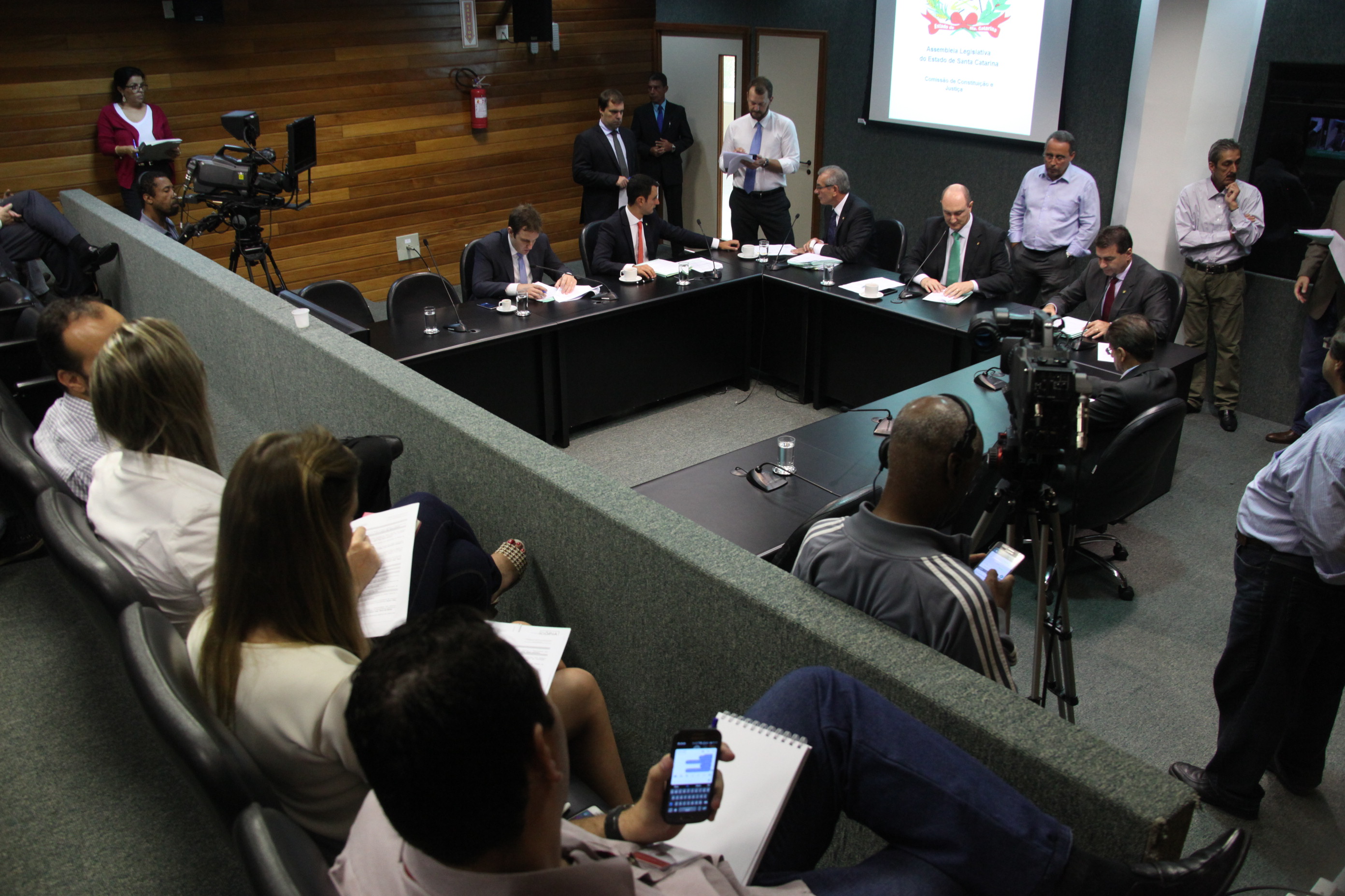 Comissão de Constituição e Justiça. Foto: Eduardo Guedes / Agência AL