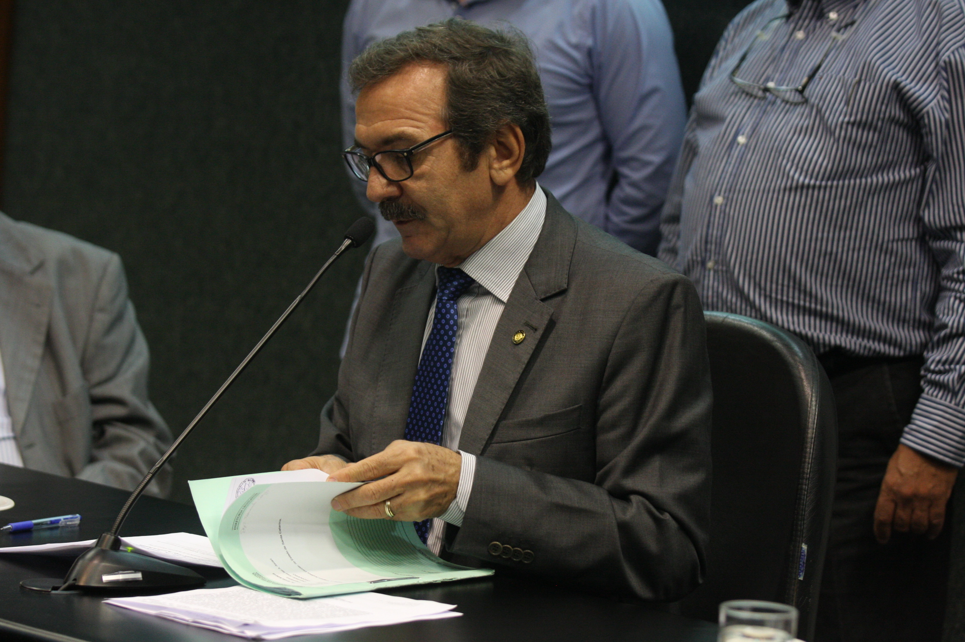 Comissão de Trabalho Administração e Serviços Públicos. Deputado Serafim Venzon (PSDB). Foto: Yuri Santos / Agência AL