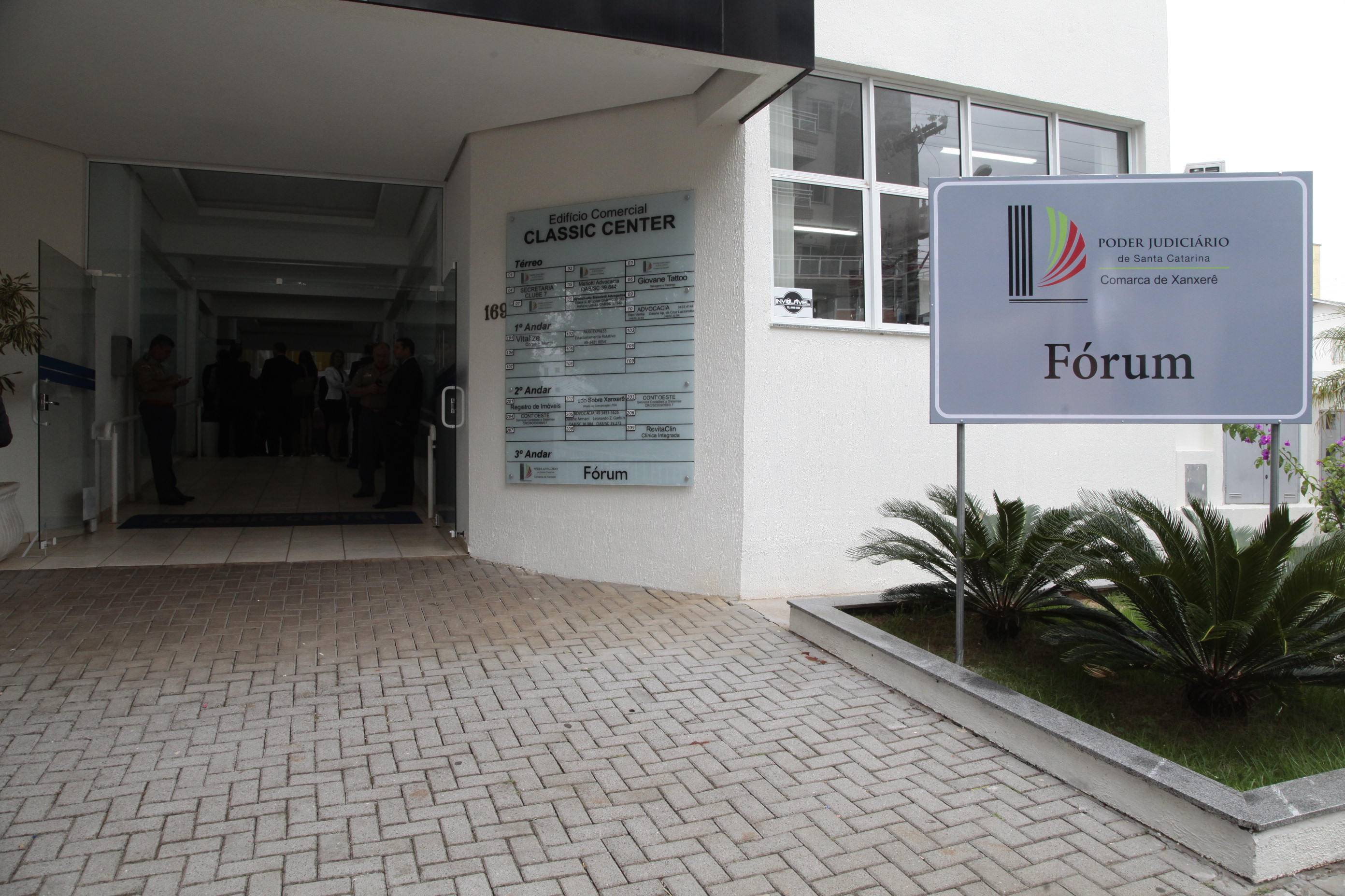 Ato solene de instalação de nova unidade jurisdicional na comarca de Xanxerê.