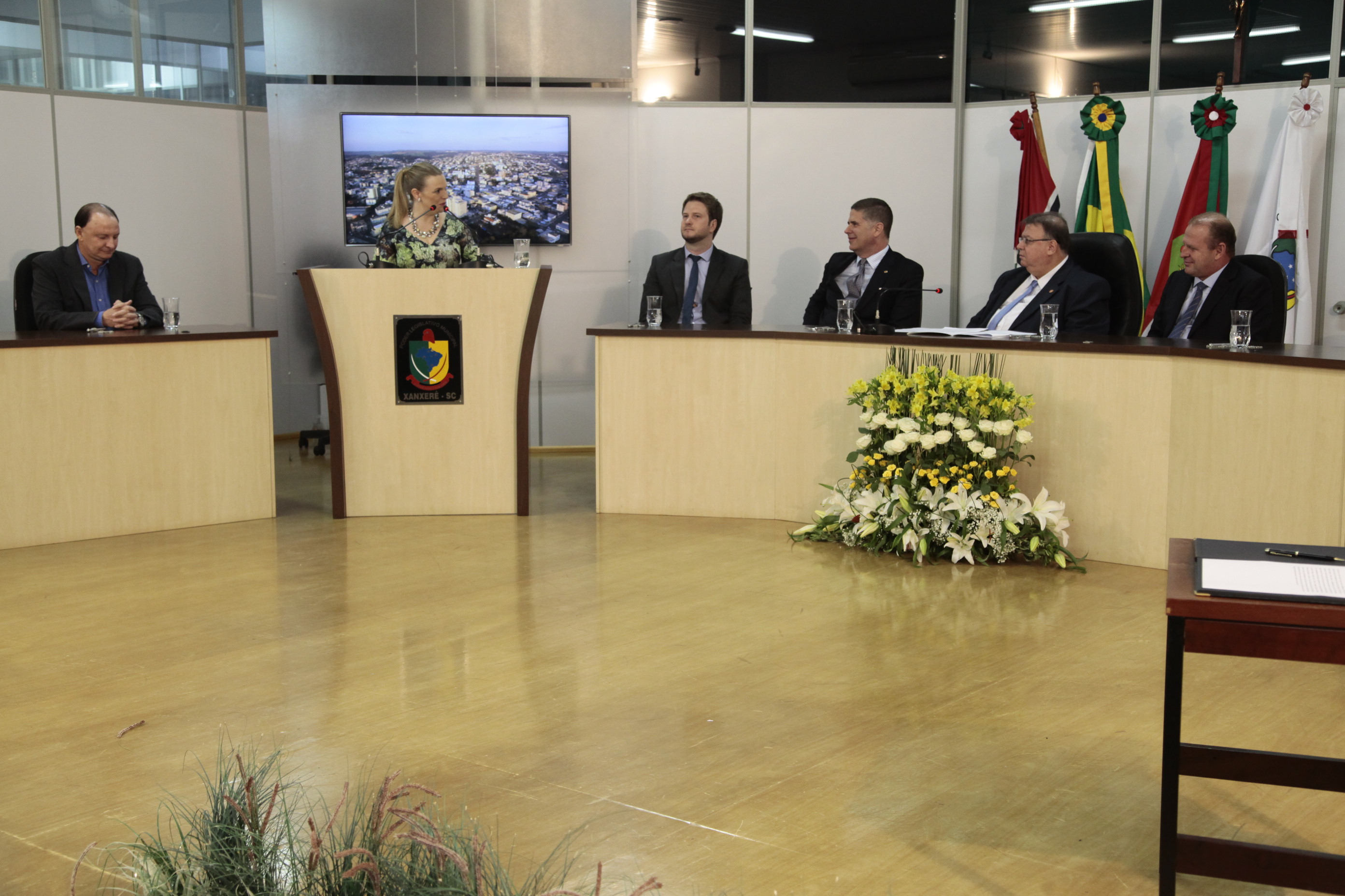 Ato solene de instalação de nova unidade jurisdicional na comarca de Xanxerê.