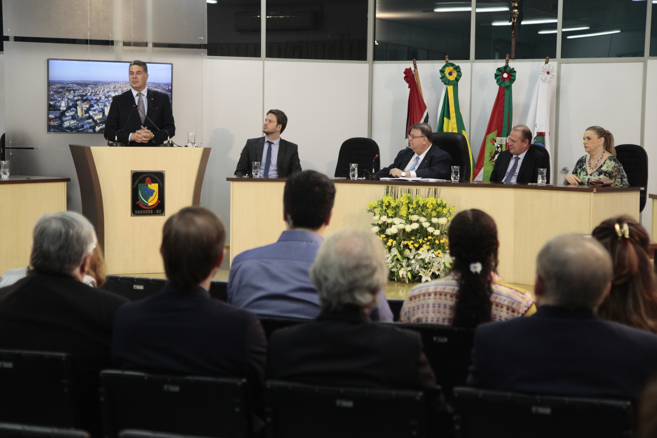 Ato solene de instalação de nova unidade jurisdicional na comarca de Xanxerê.
