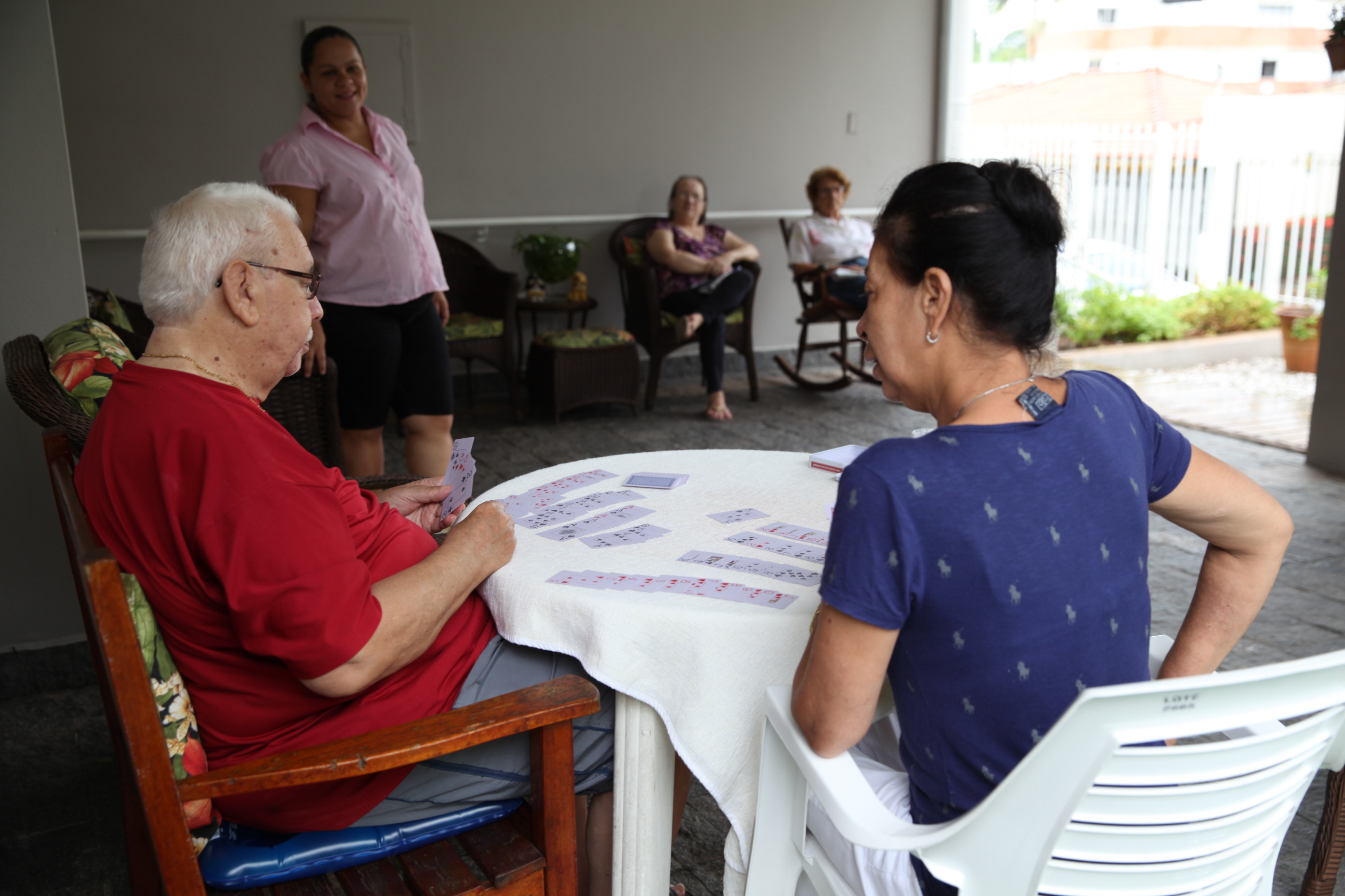 Câmeras de Segurança casa de Idosos.