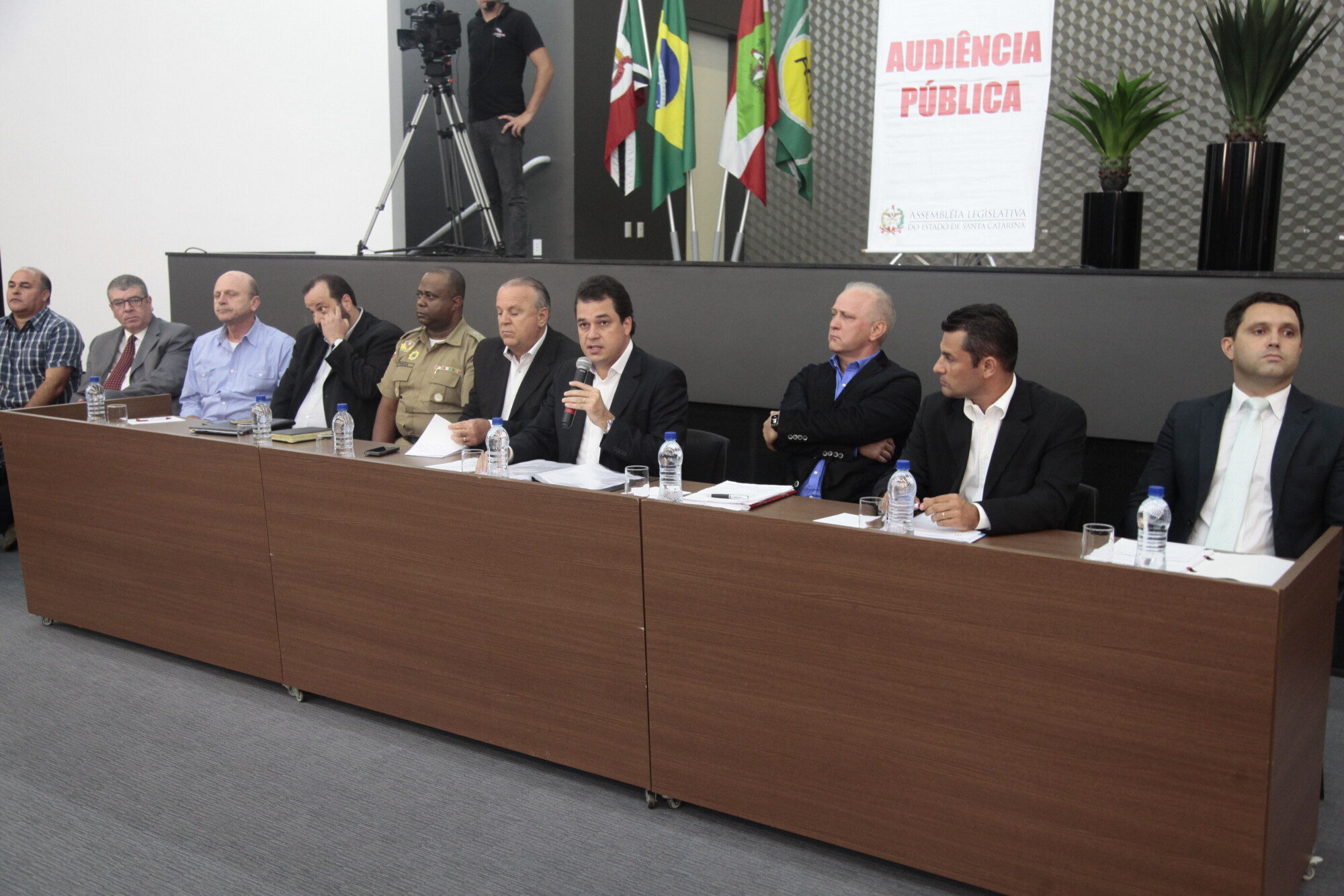 Audiência pública sobre criminalidade foi promovida pela Comissão de Segurança Pública da Alesc, atendendo proposição do deputado Rodrigo Minotto