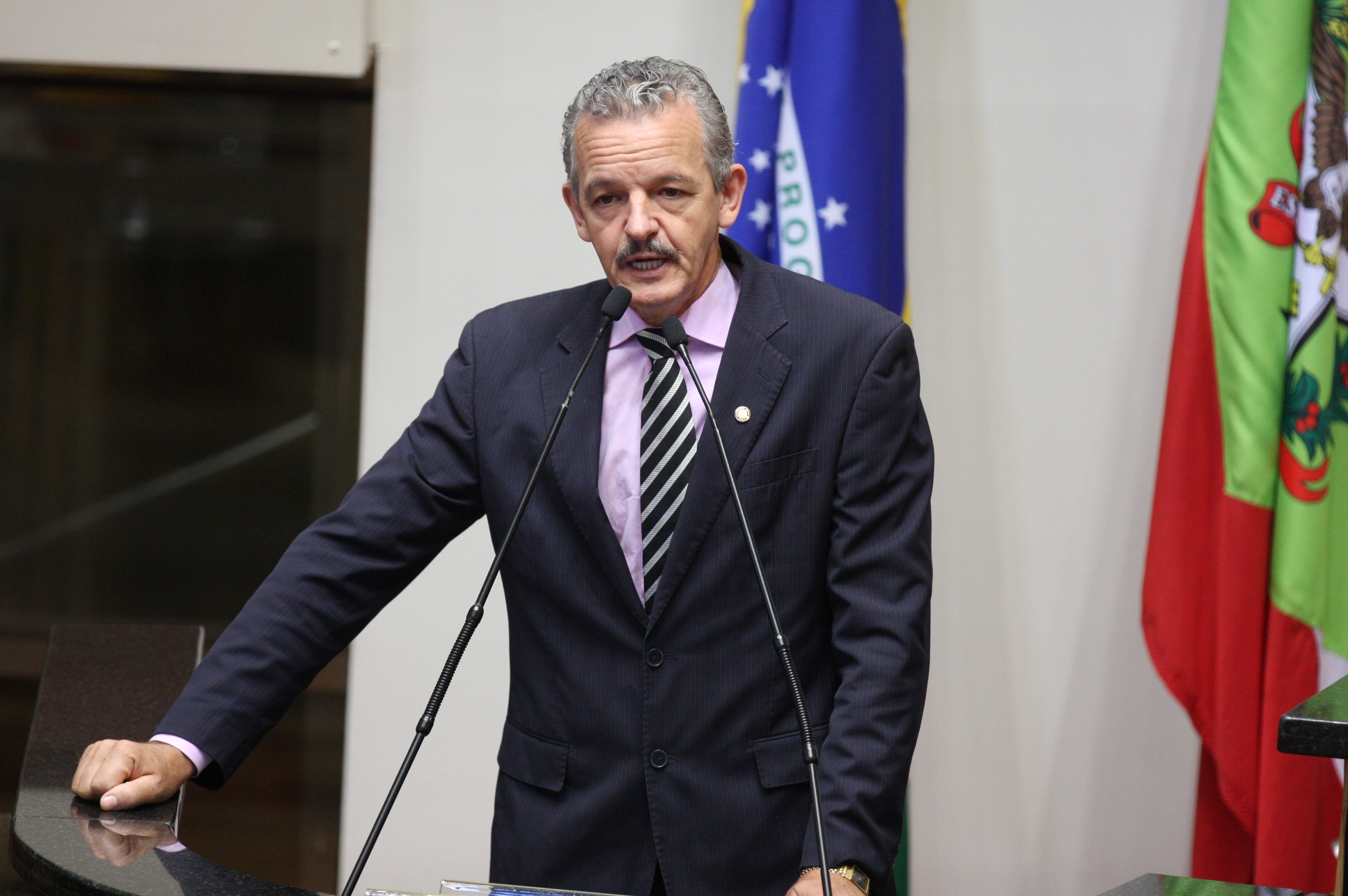 Sessão Ordinária. Deputado Dirceu Dresch (PT). Foto: Yuri Santos / Agência AL