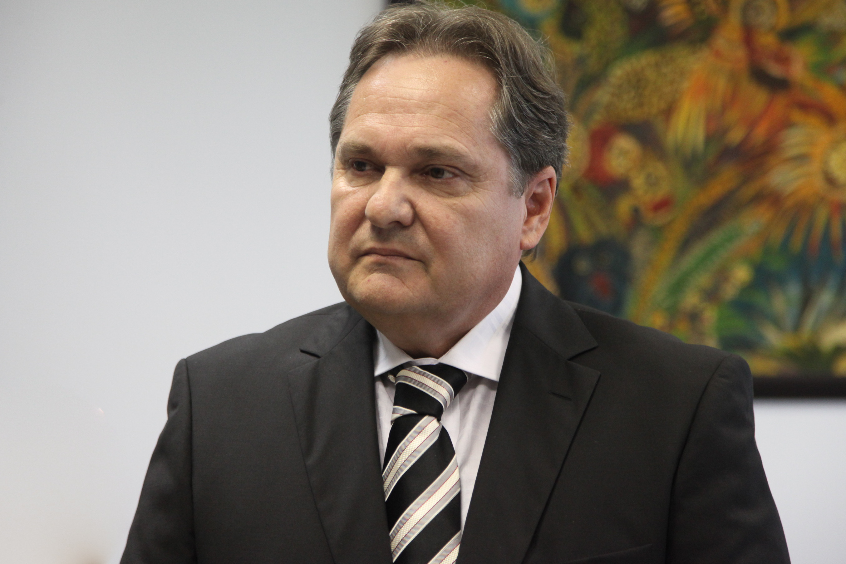 Posse do novo presidente do Tribunal Regional Eleitoral de Santa Catarina, desembargador Cesar Augusto Mimoso Ruiz Abreu.