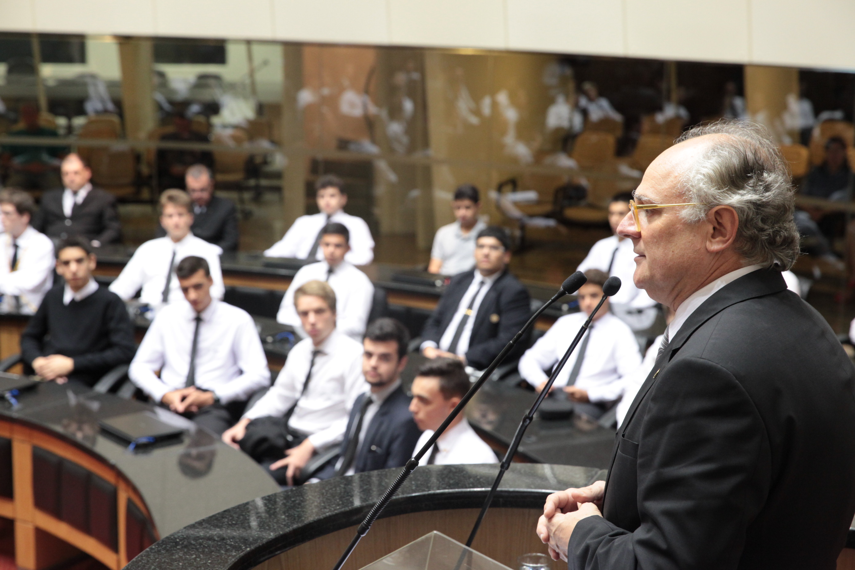 Sessão Especial em Comemoração ao dia da  Ordem DeMoley em Santa Catarina e no Brasil_ foto Eduardo Guedes de Oliveira