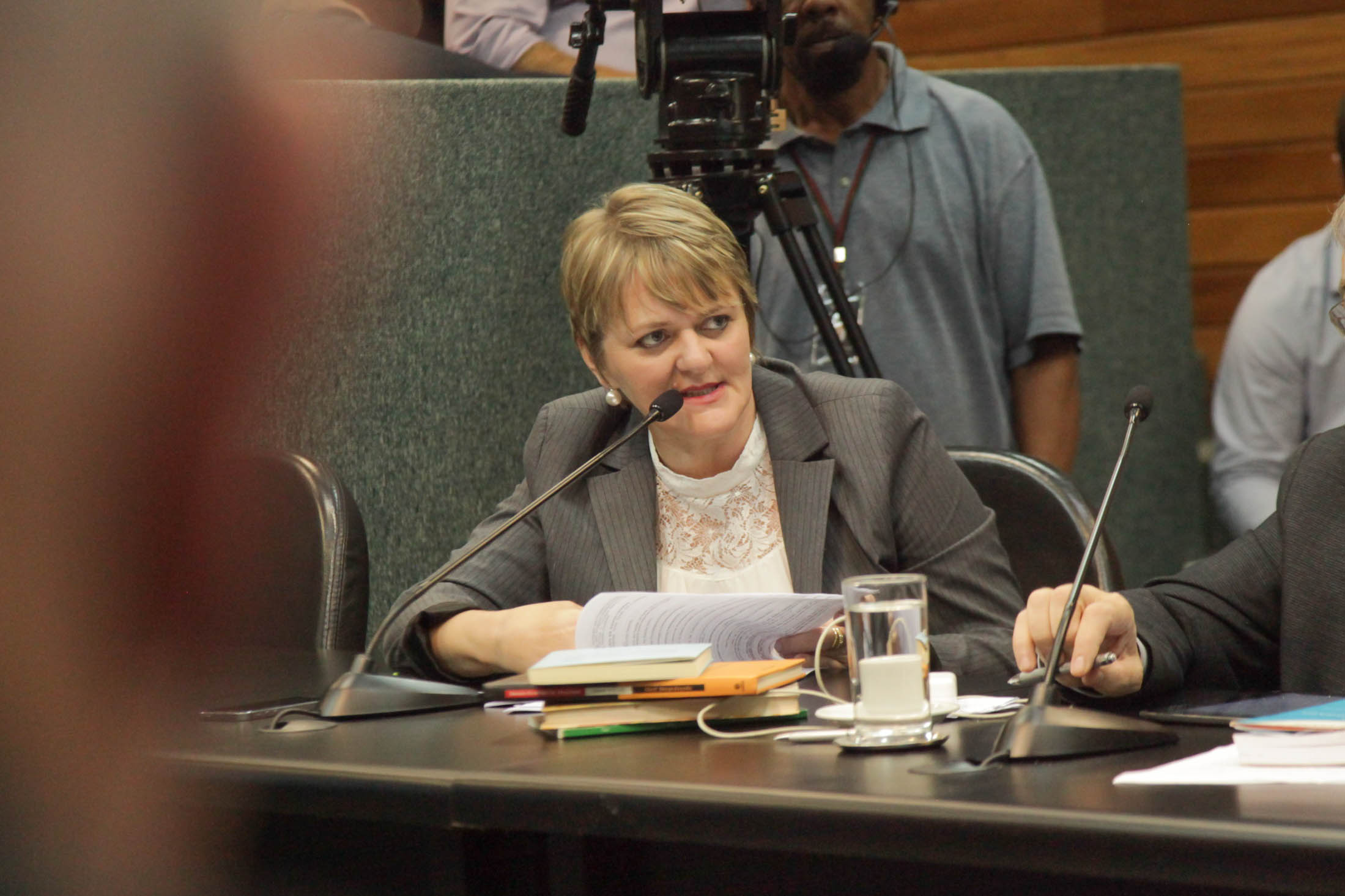 Reunião da Comissão de Constituição e Justiça. Foto: Luis Debiasi / Agência AL