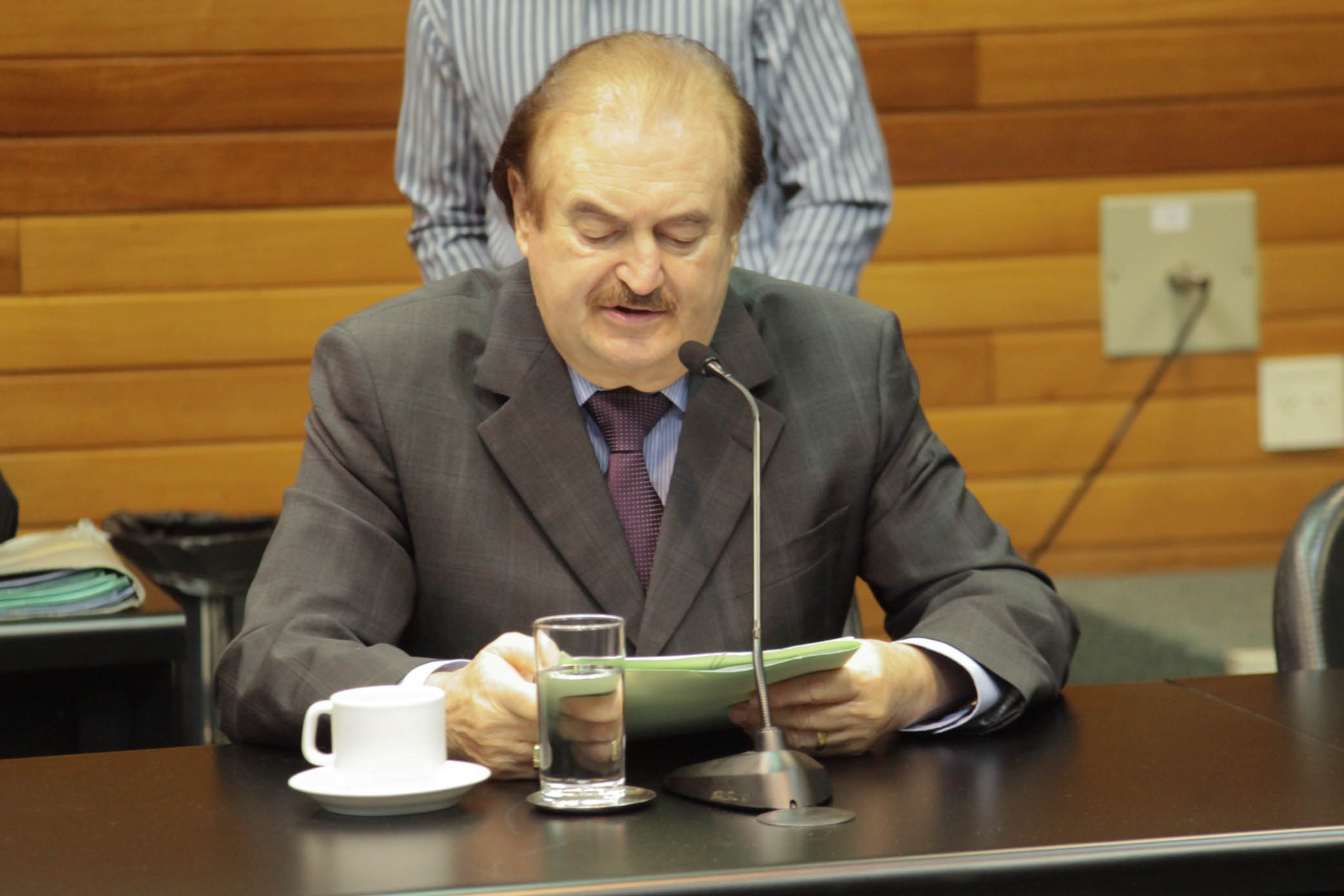 Reunião da Comissão de Constituição e Justiça. Foto: Luis Debiasi / Agência AL