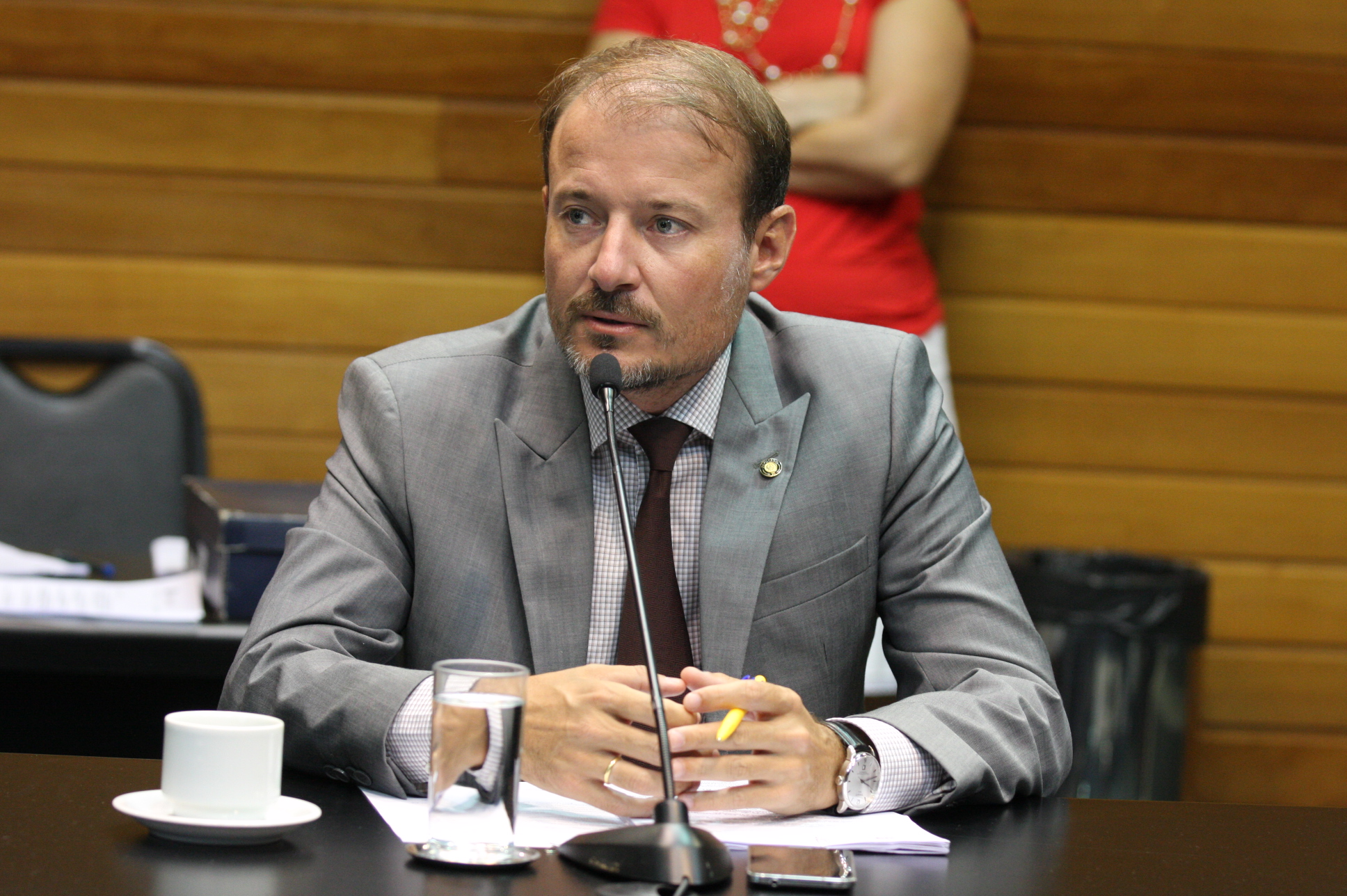 Comissão de Finanças e Tributação. Deputado Gabriel Ribeiro (PSD). Foto: Yuri Santos / Agência AL