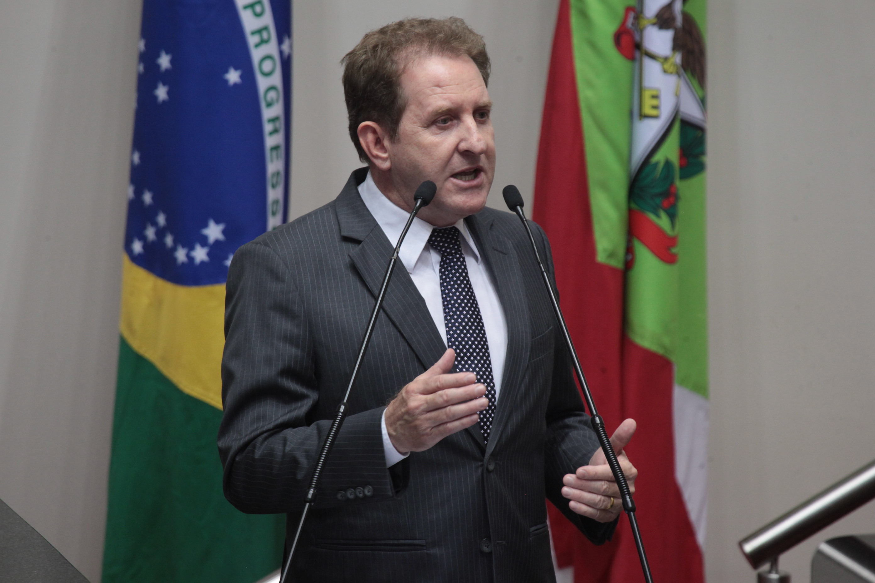 Sessão Ordinária. Deputado Valmir Comin (PP)  - Foto:Miriam Zomer