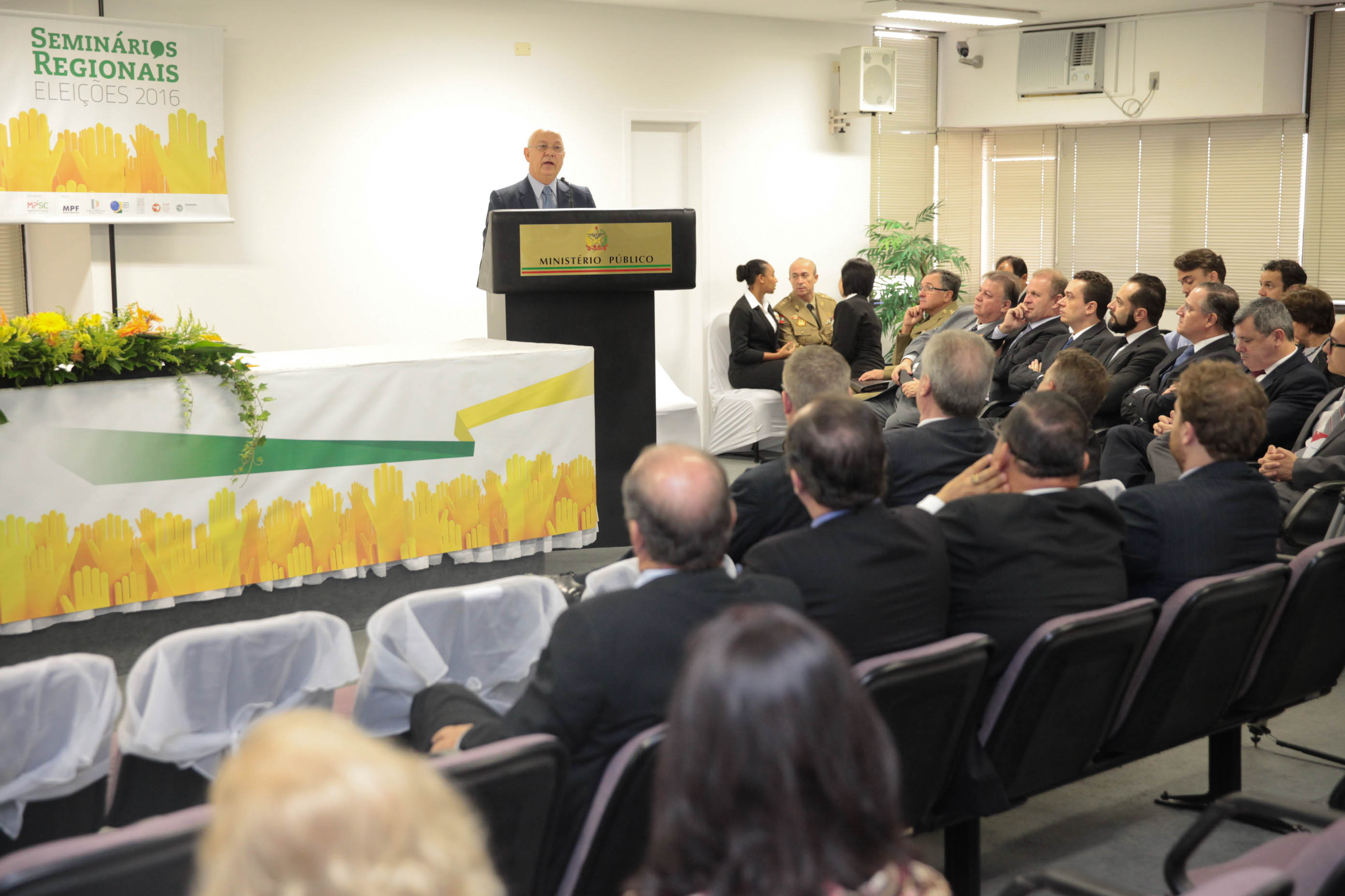 Seminário Regional Eleições 2016 - Palestra do Ministro do STF Teori Zavascki. Foto: Fábio Queiroz / Agência AL
