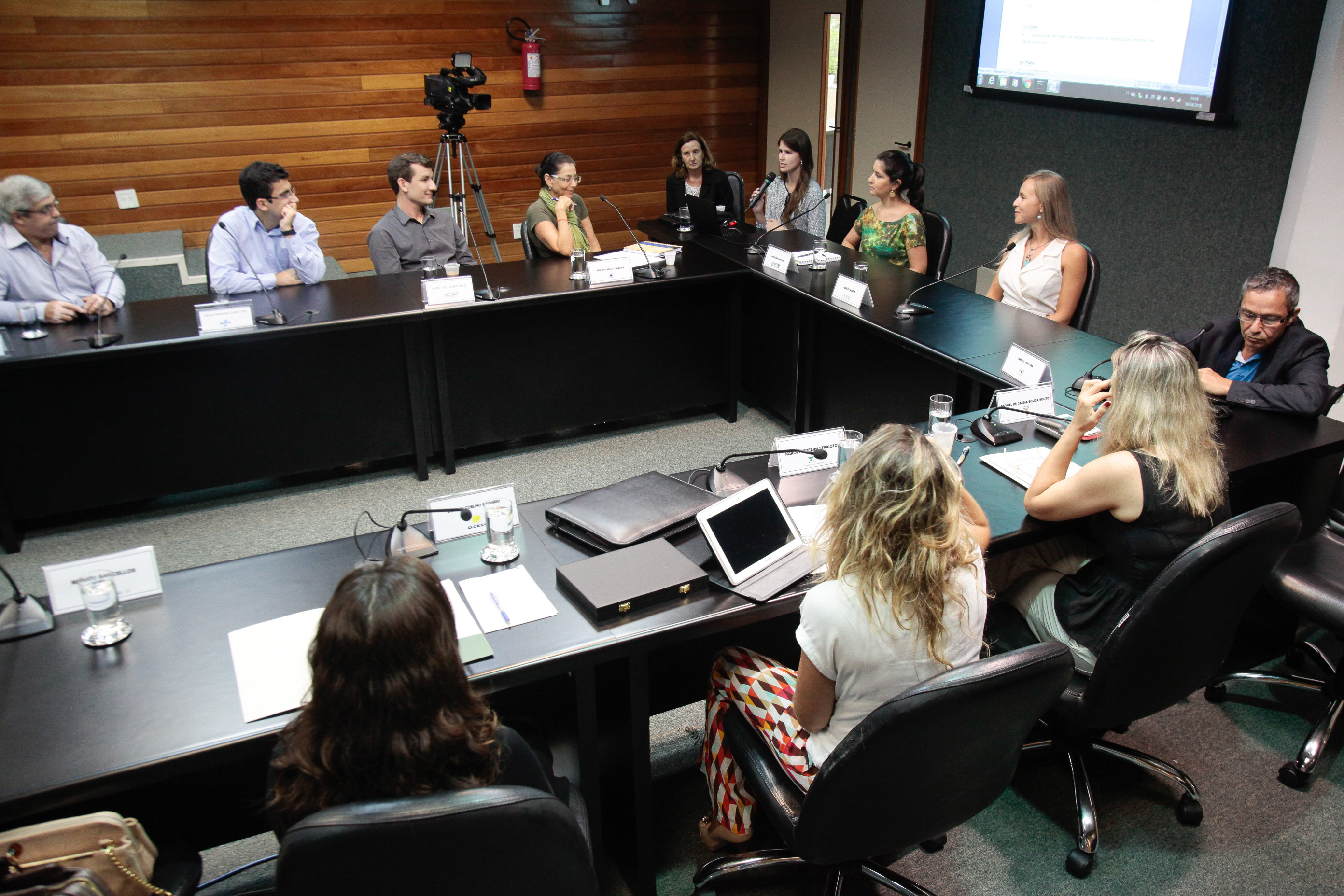 Reunião da Comissão Mista de Certificado de Responsabilidade Social.
