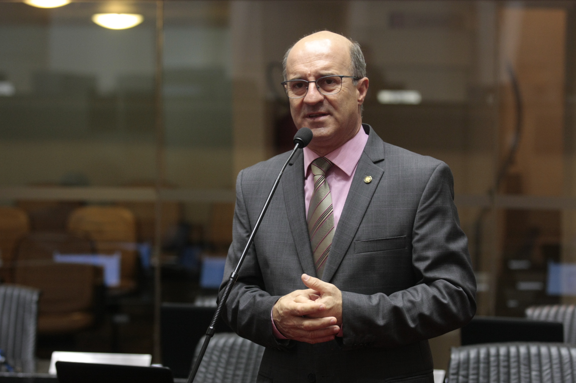 Sessão Ordinária. Deputado José Milton Scheffer (PP). Foto: Yuri Santos / Agência AL