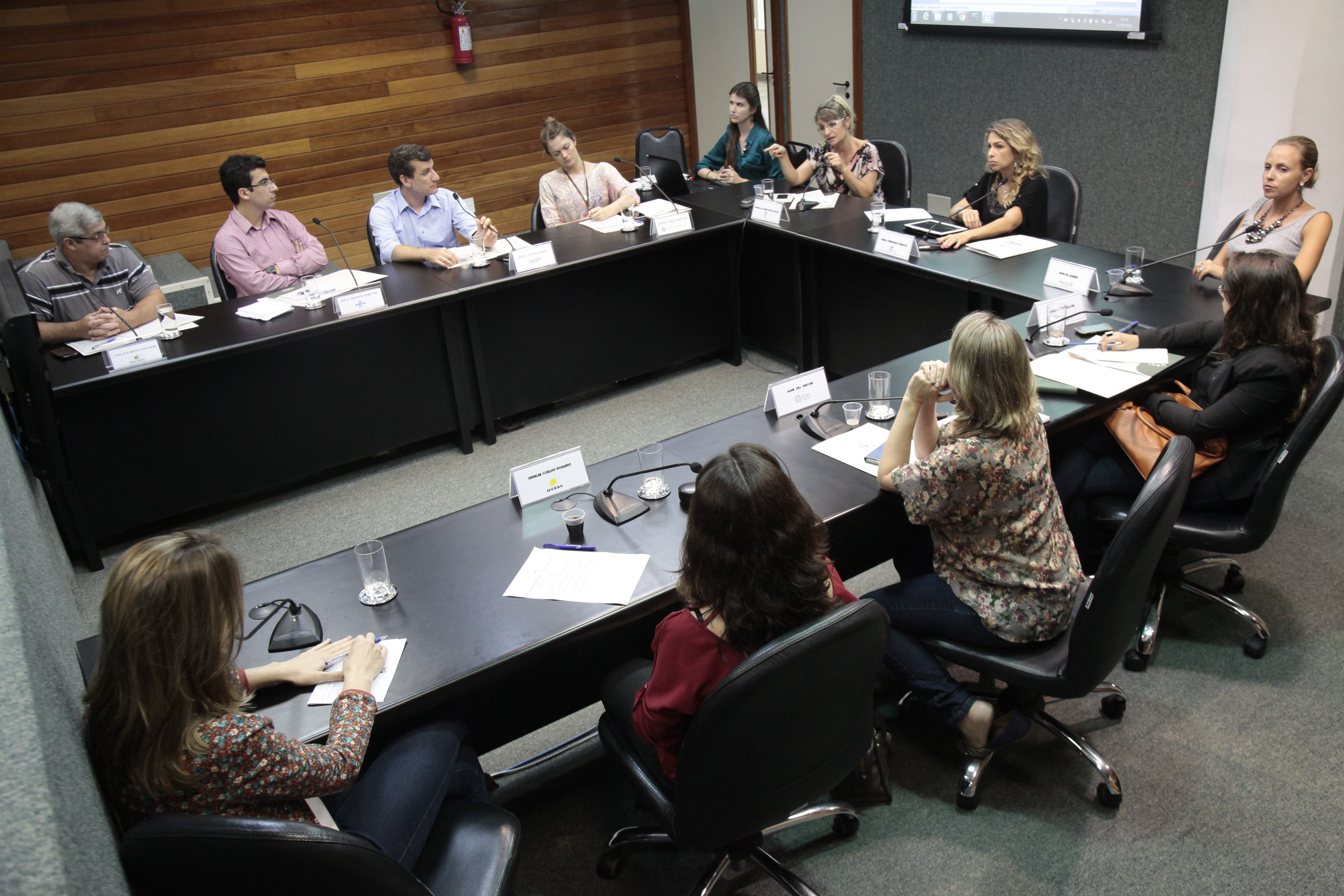 Reunião da Comissão Mista de Certificado de Responsabilidade Social.