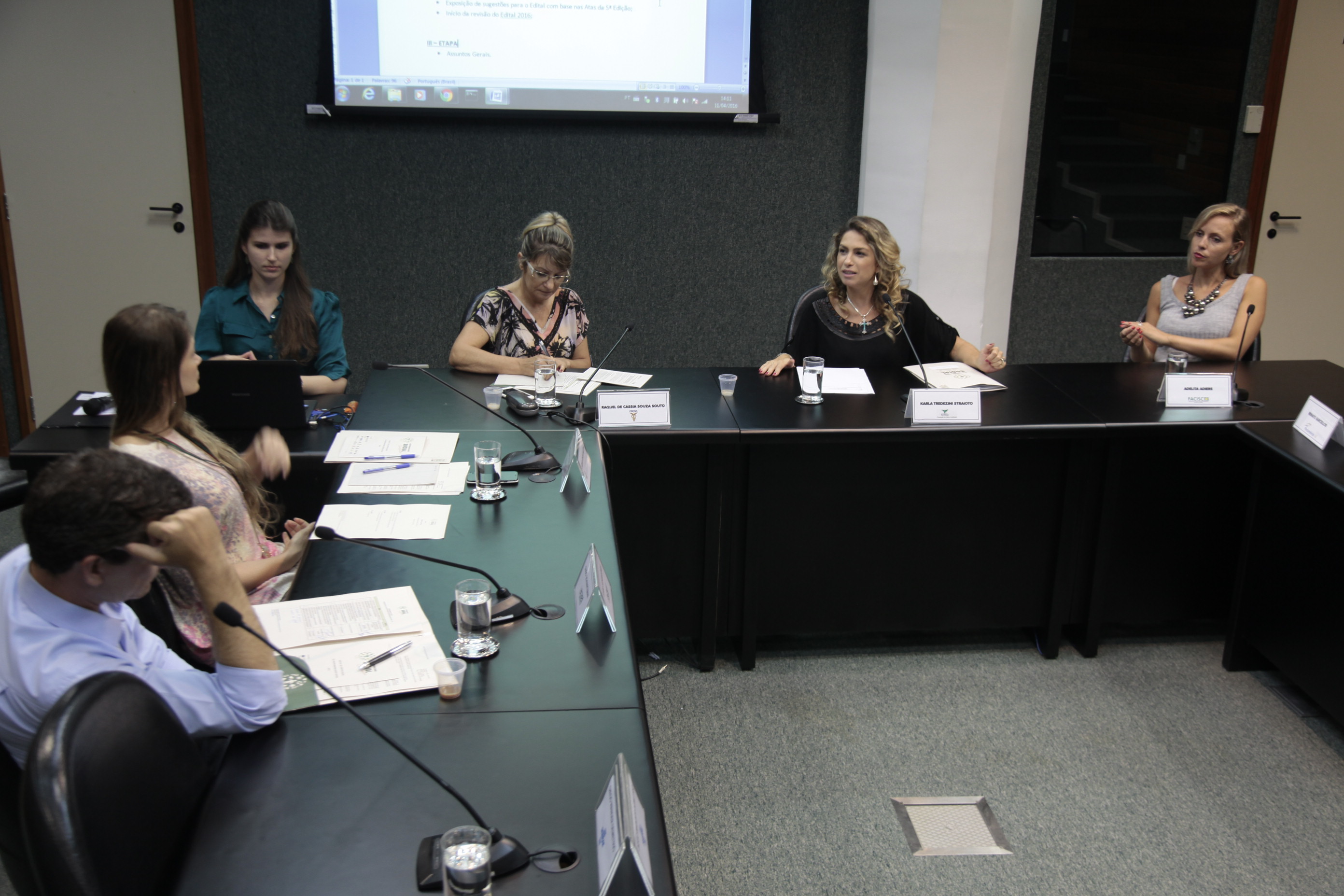 Reunião da Comissão Mista de Certificado de Responsabilidade Social.