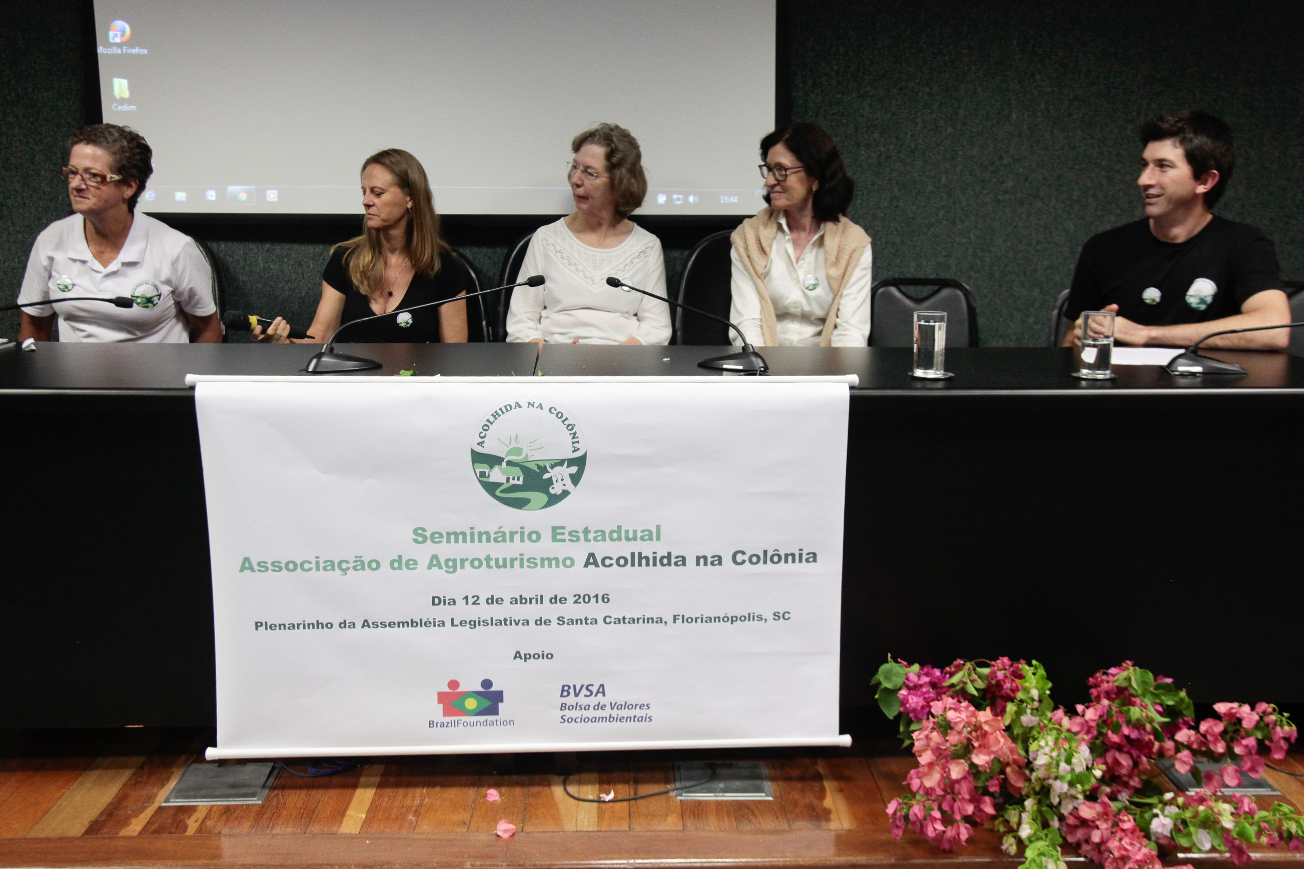 Seminário de Constituição da Federação Catarinense das Associações de Agroturismo Acolhida na Colônia.