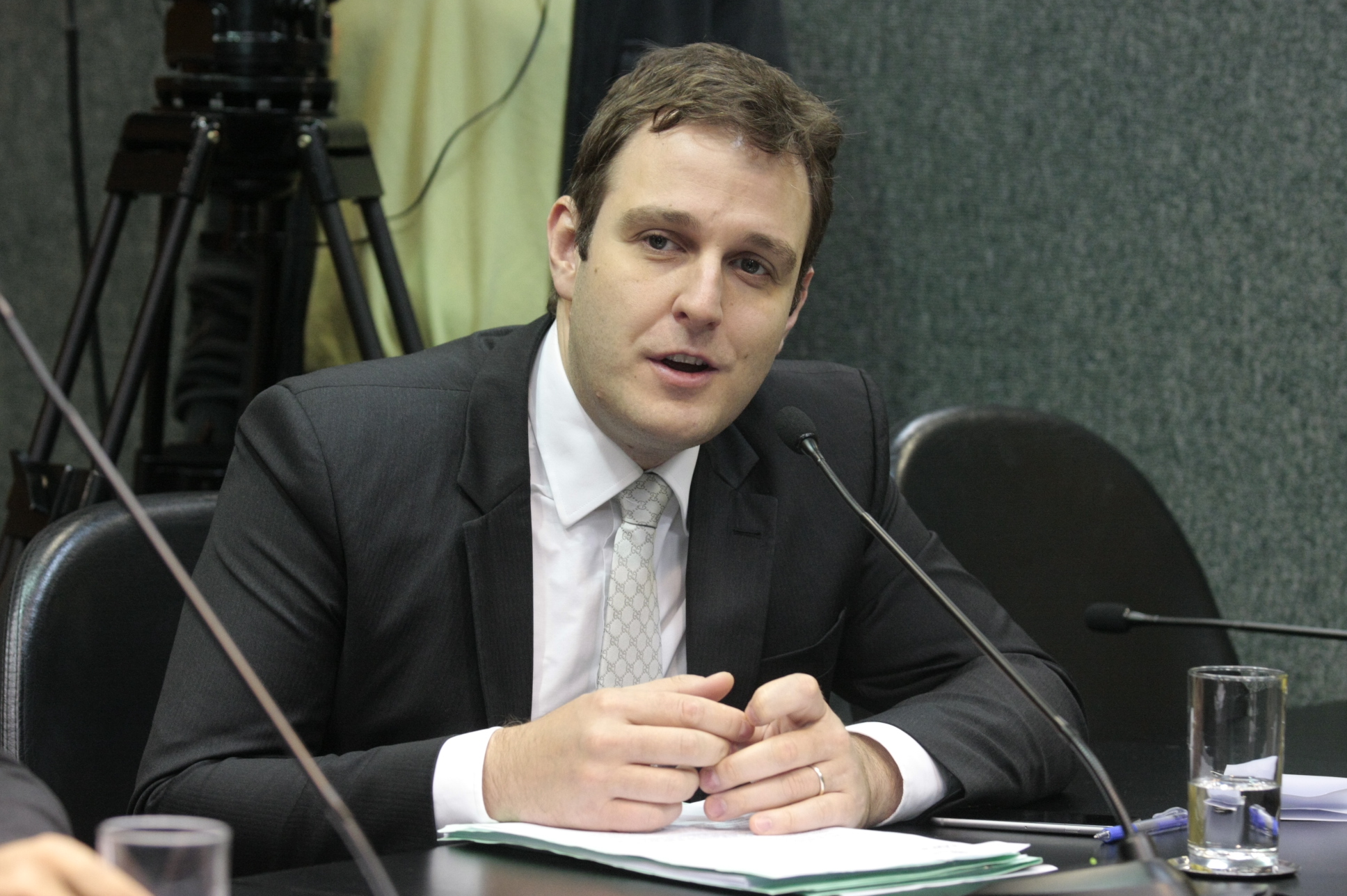Comissão de Constituição e Justiça. Dep: Ricardo Guidi  (PSD). Foto: Yuri Santos / Agência AL