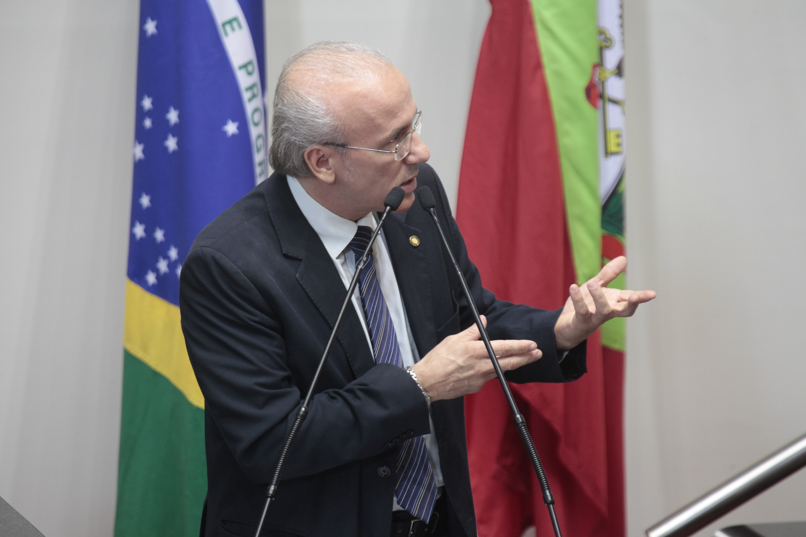 Sessão Ordinária. Deputado Deka May (PP)  -  Foto: Miriam Zomer/ Agência AL