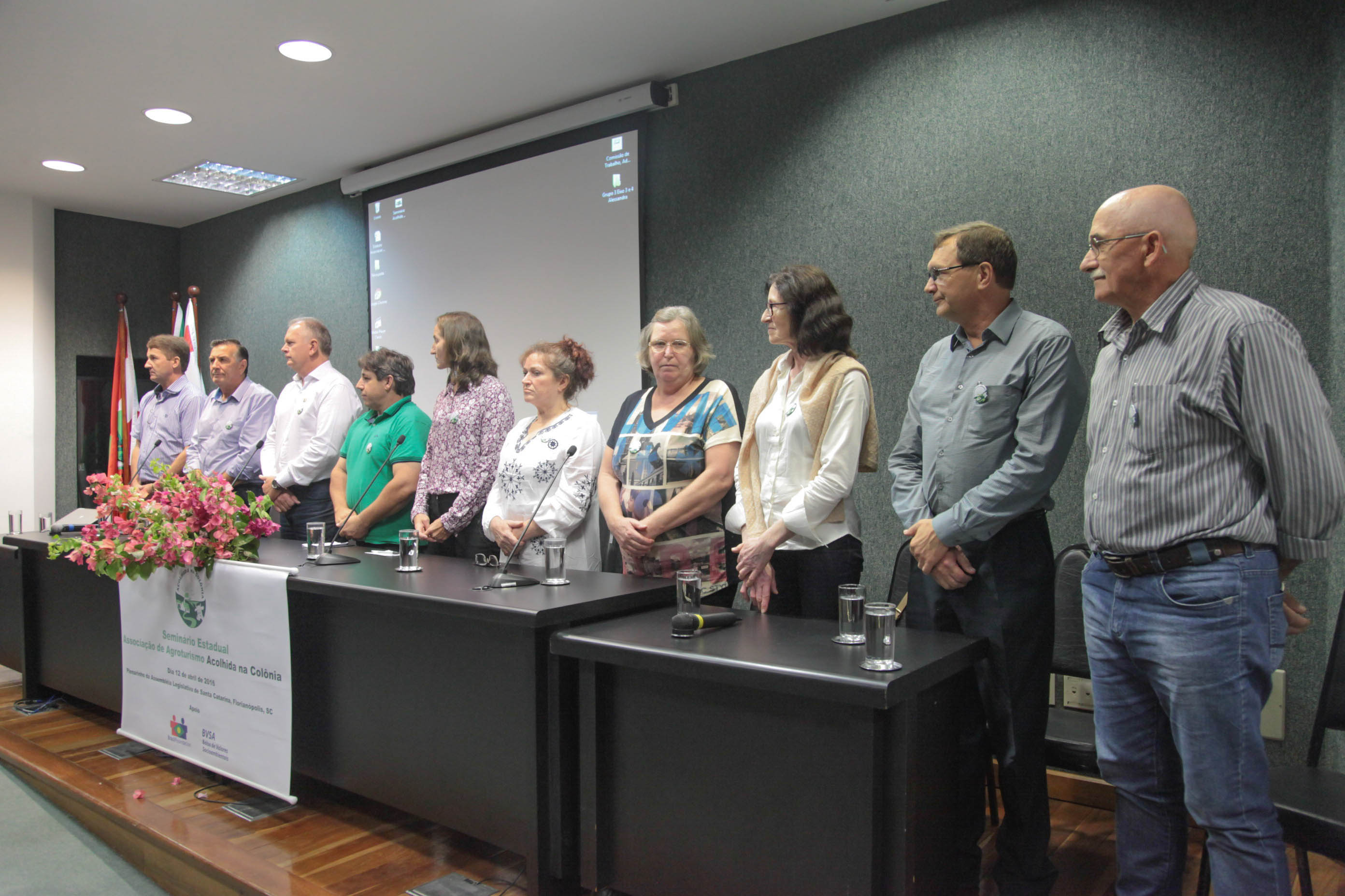 Seminário de Constituição da Federação Catarinense das Associações de Agroturismo Acolhida na Colônia.