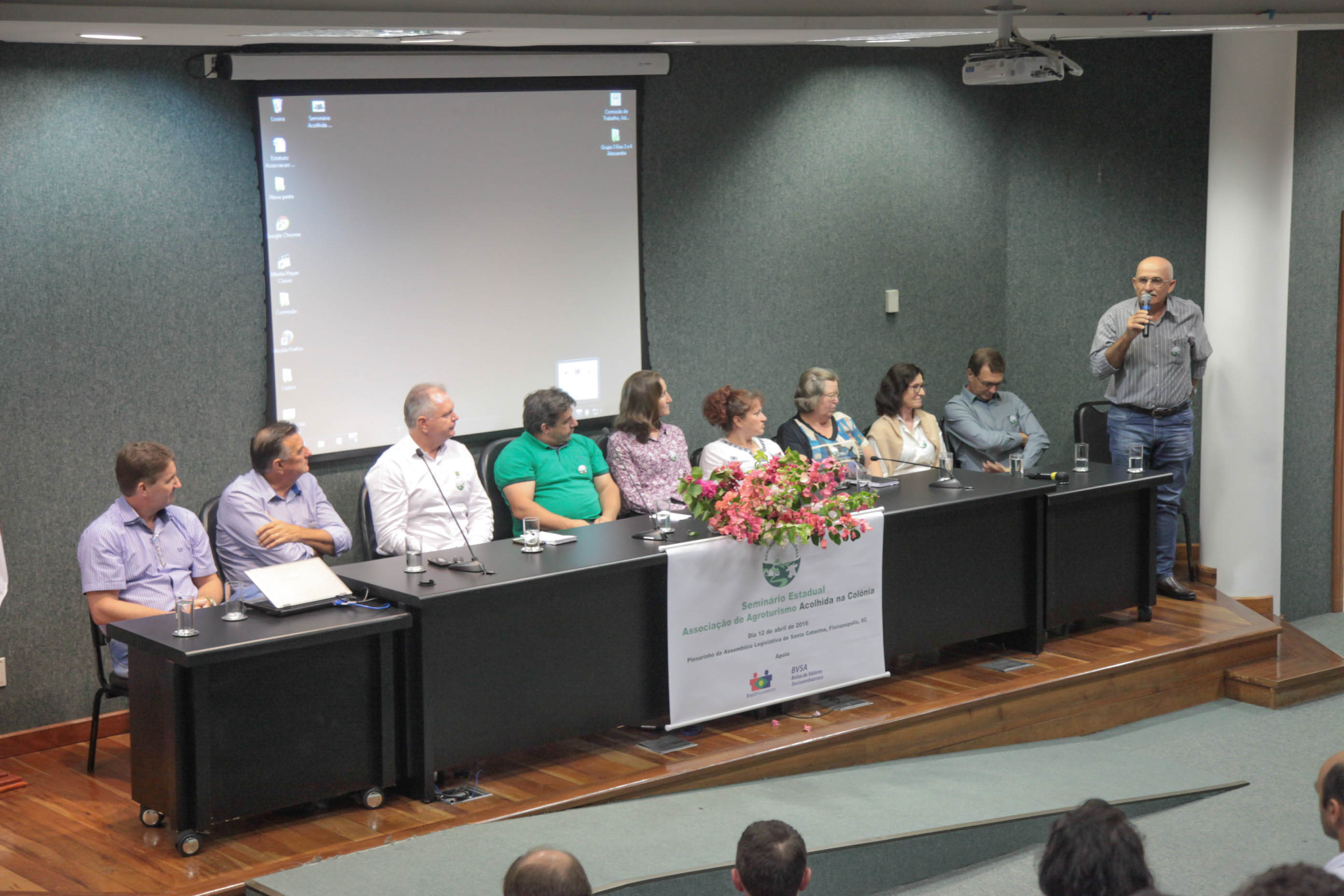 Seminário de Constituição da Federação Catarinense das Associações de Agroturismo Acolhida na Colônia.