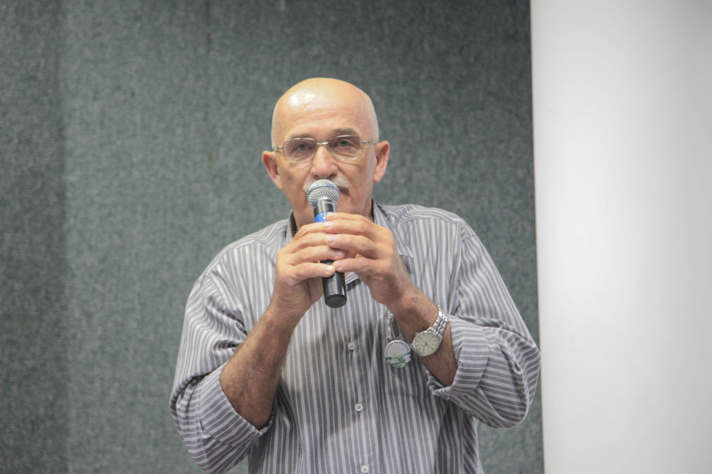 Wigand Debatin, Vice Prefeito de Witmarsun. Seminário de Constituição da Federação Catarinense das Associações de Agroturismo Acolhida na Colônia.