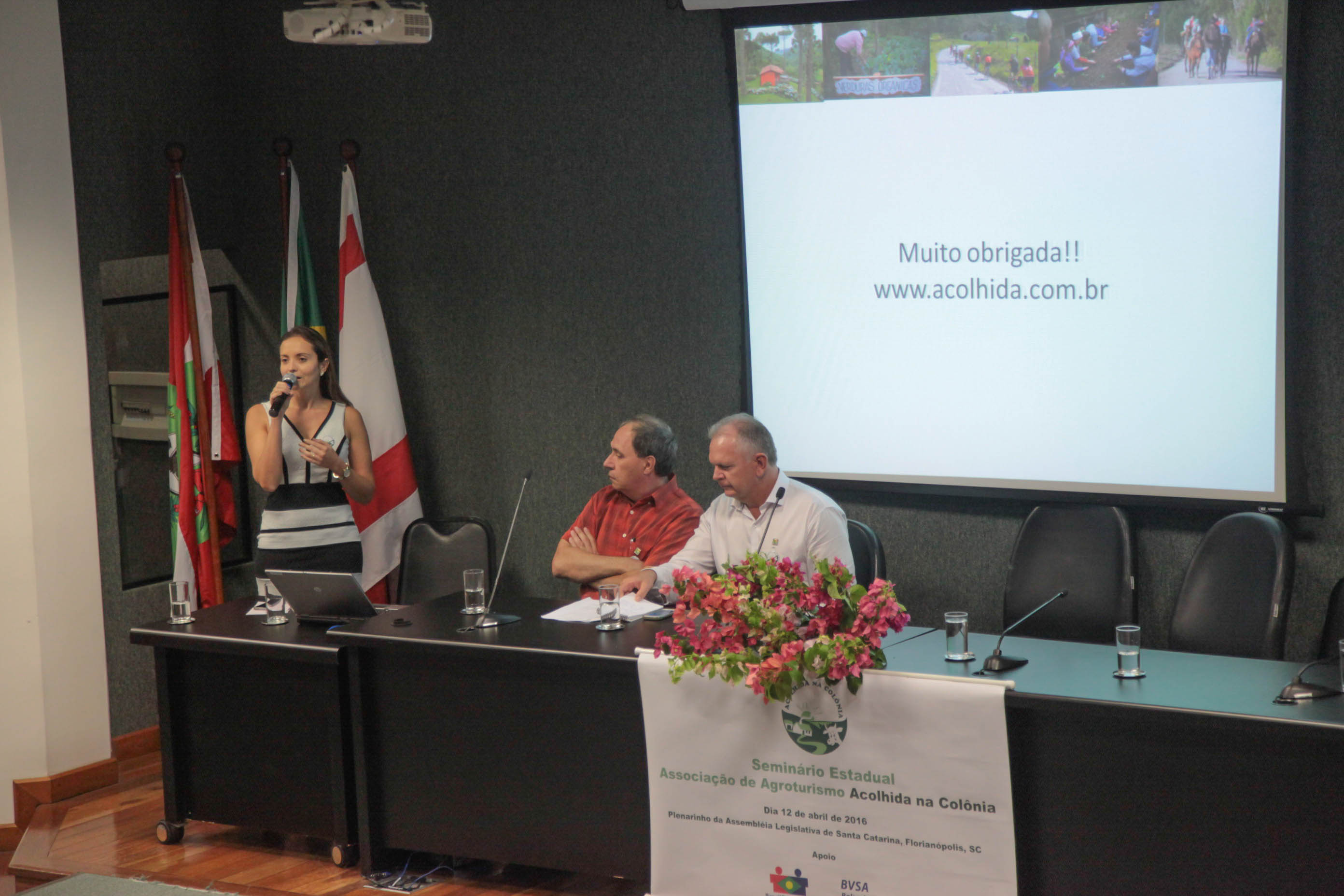 Seminário de Constituição da Federação Catarinense das Associações de Agroturismo Acolhida na Colônia.