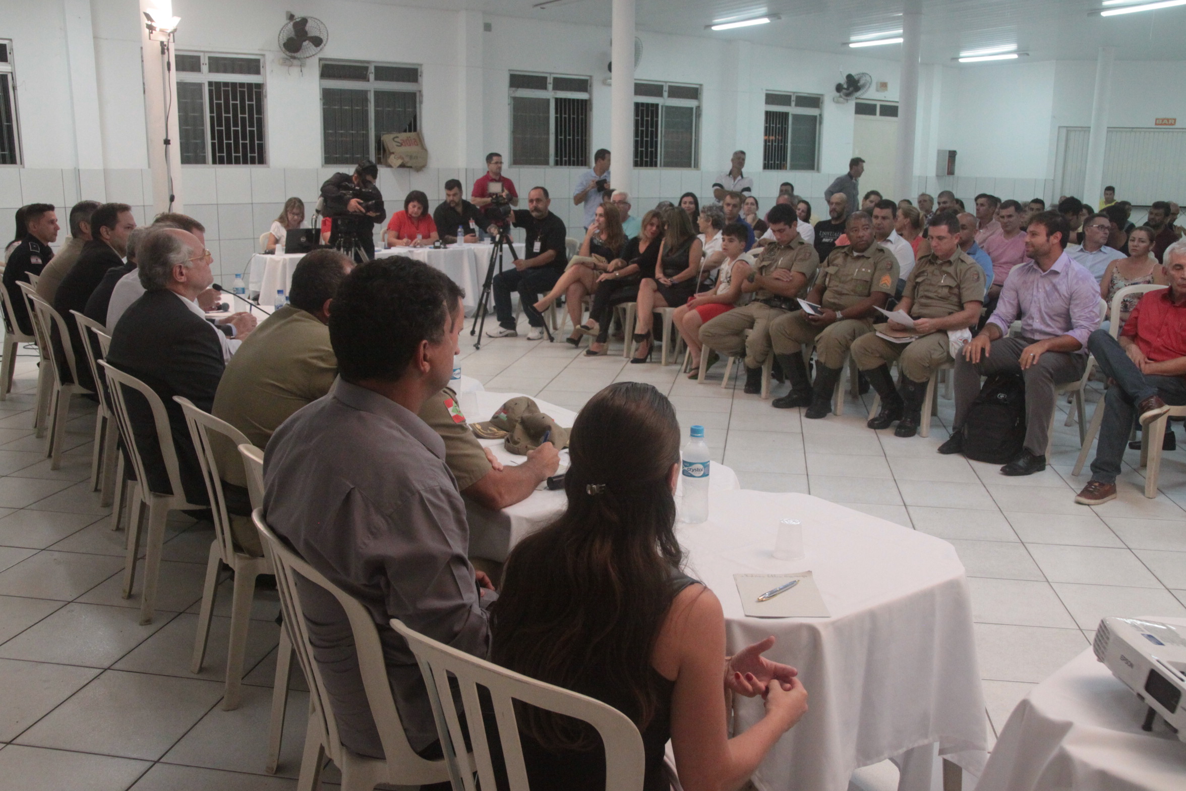 Audiência Pública - Segurança em Florianópolis.