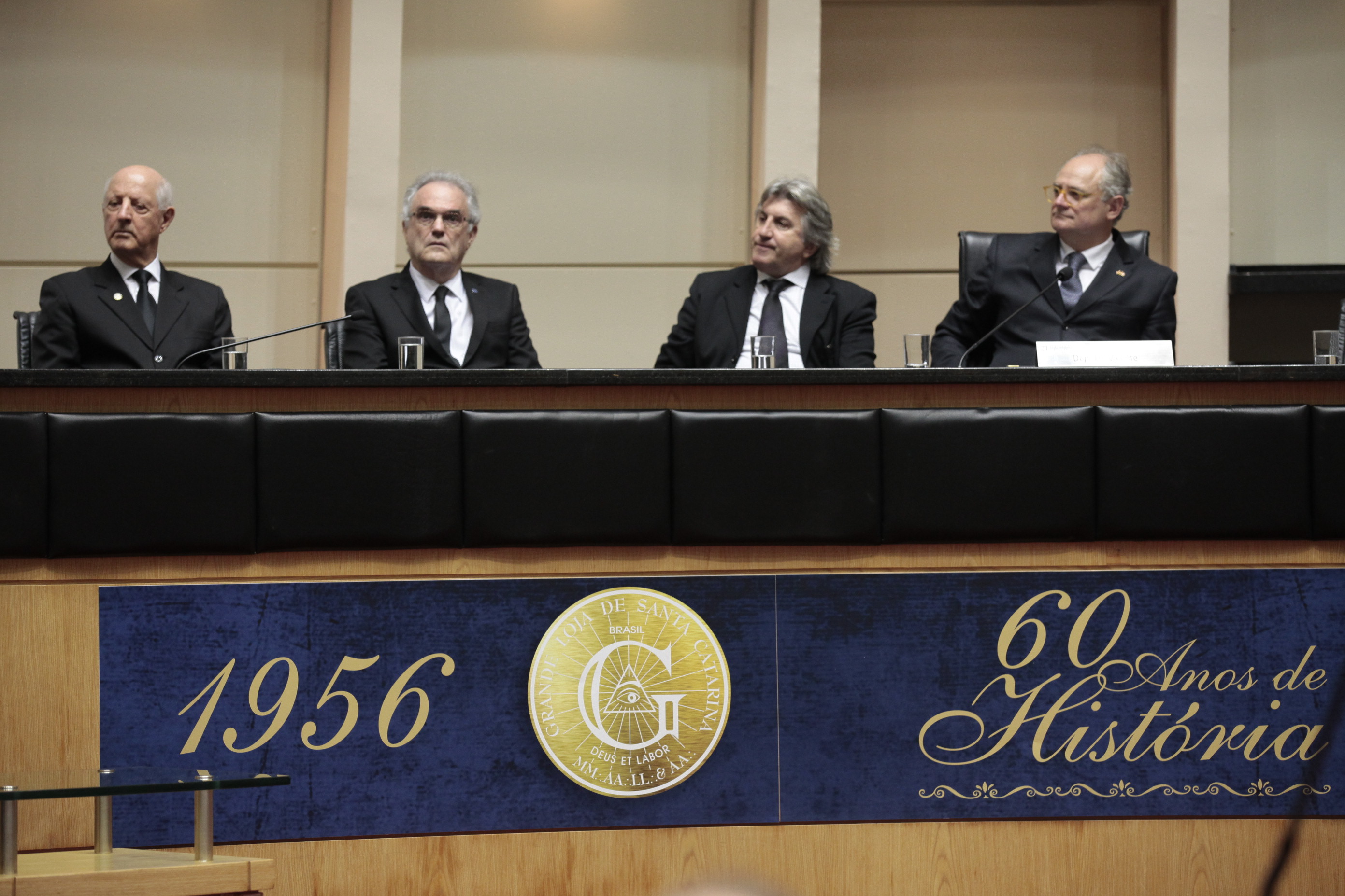Sessão Especial em homenagem à Grande Loja de Santa Catarina/GLSC pela passagem dos seus 60 anos de fundação.