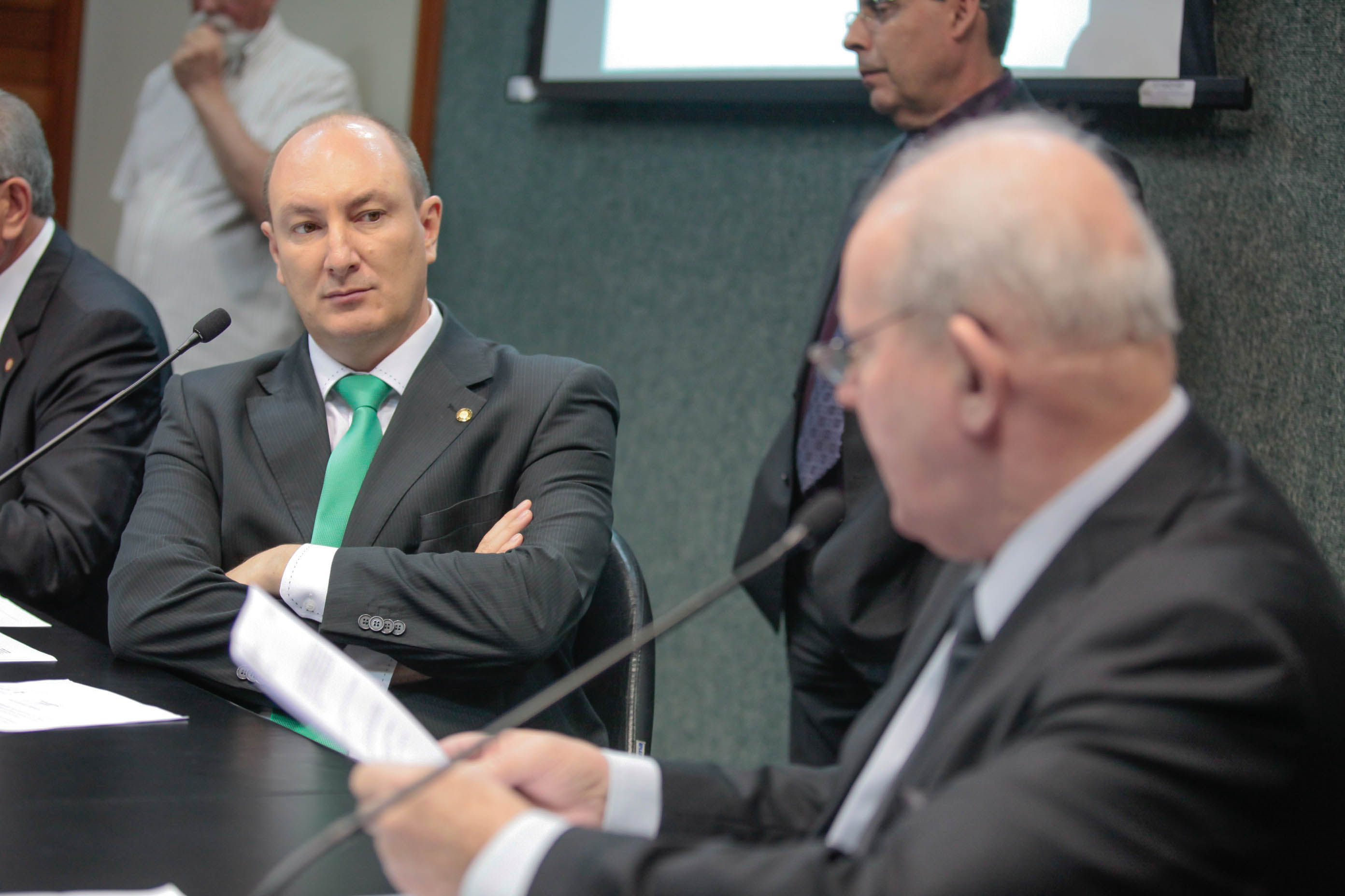 Deputado Mauro de Nadal (PMDB) em Comissão de Constituição e Justiça