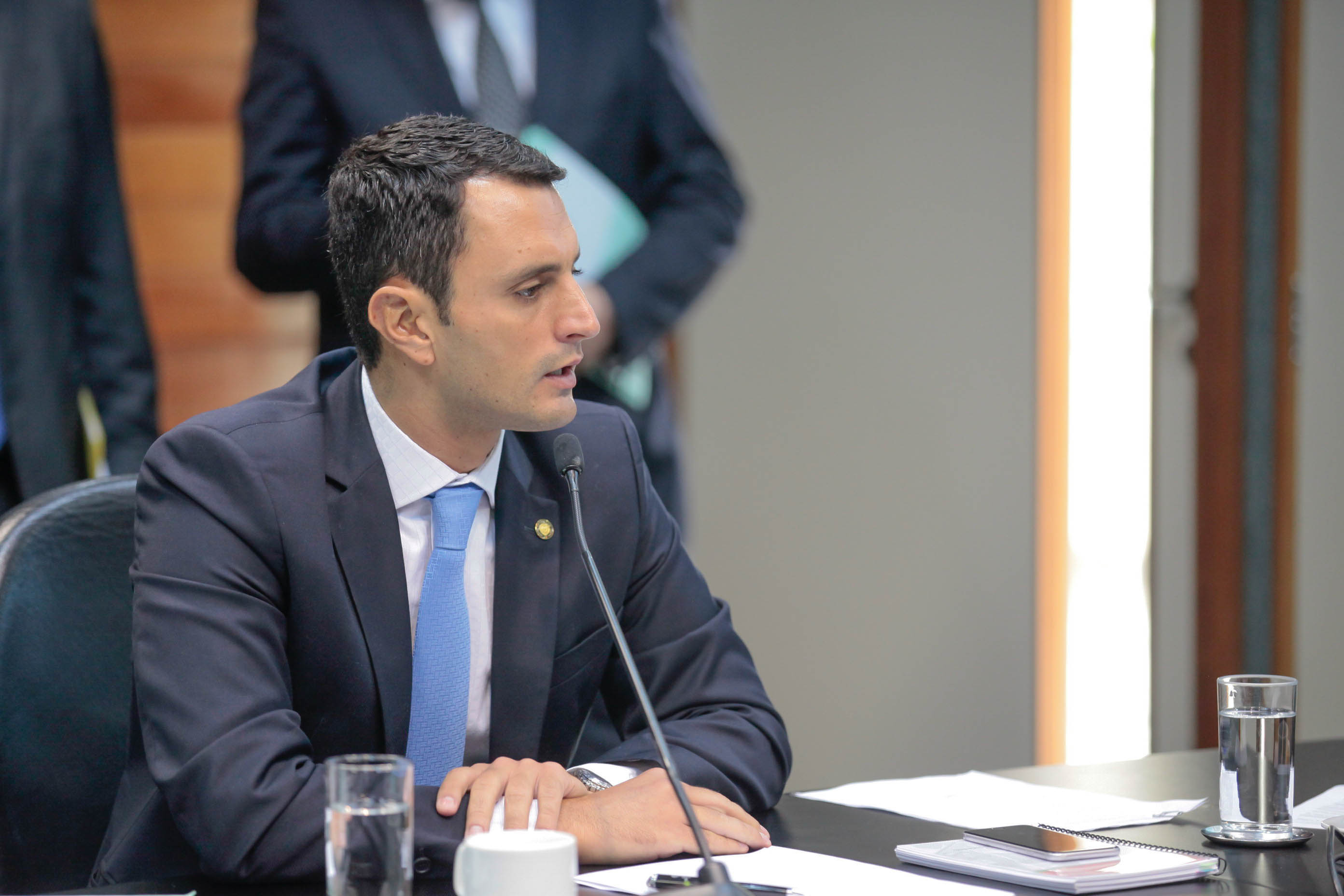 Deputado João Amin (PP) em Comissão de Constituição e Justiça