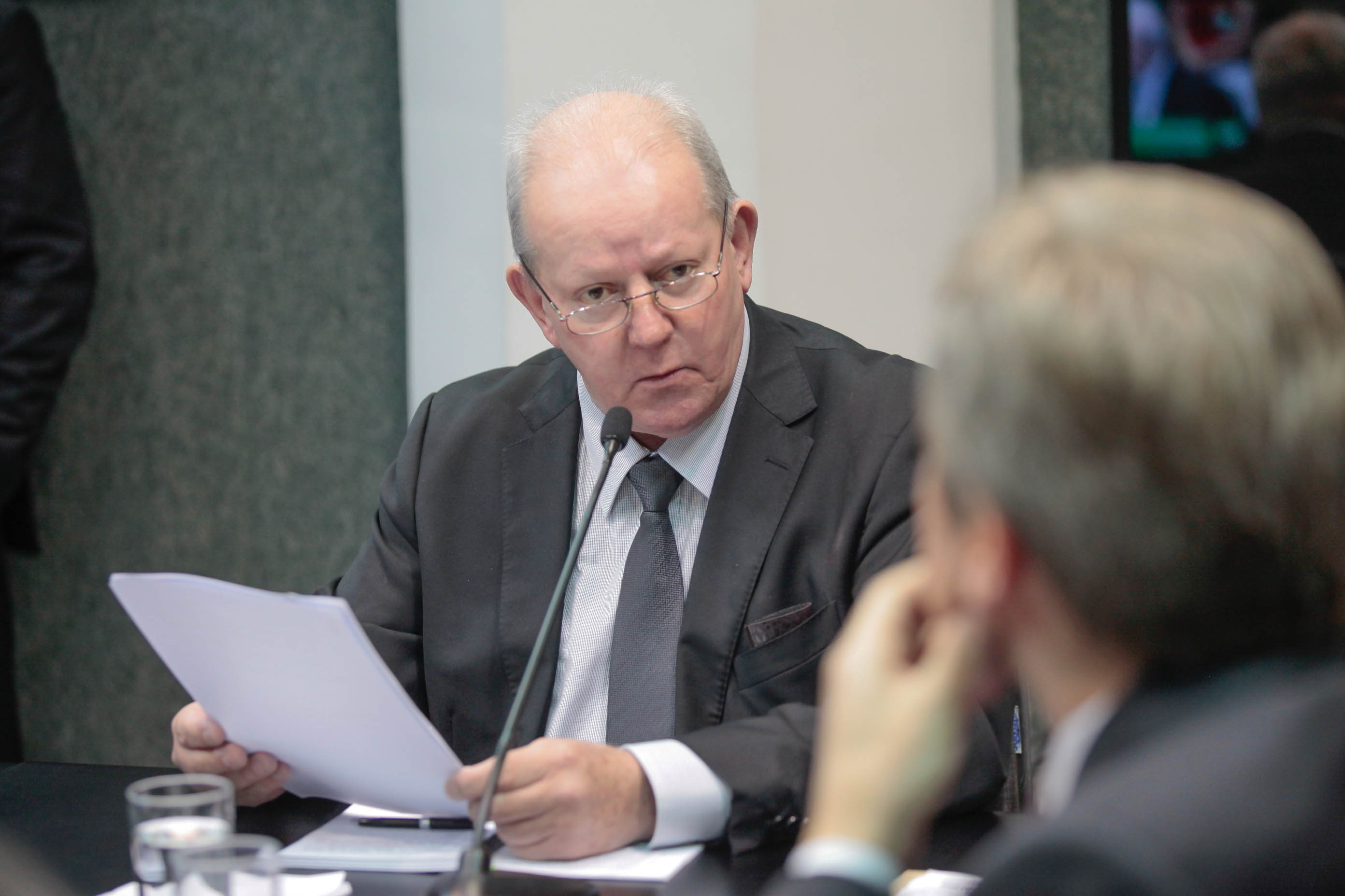 Deputado Marcos Vieira (PSDB) em Comissão de Constituição e Justiça