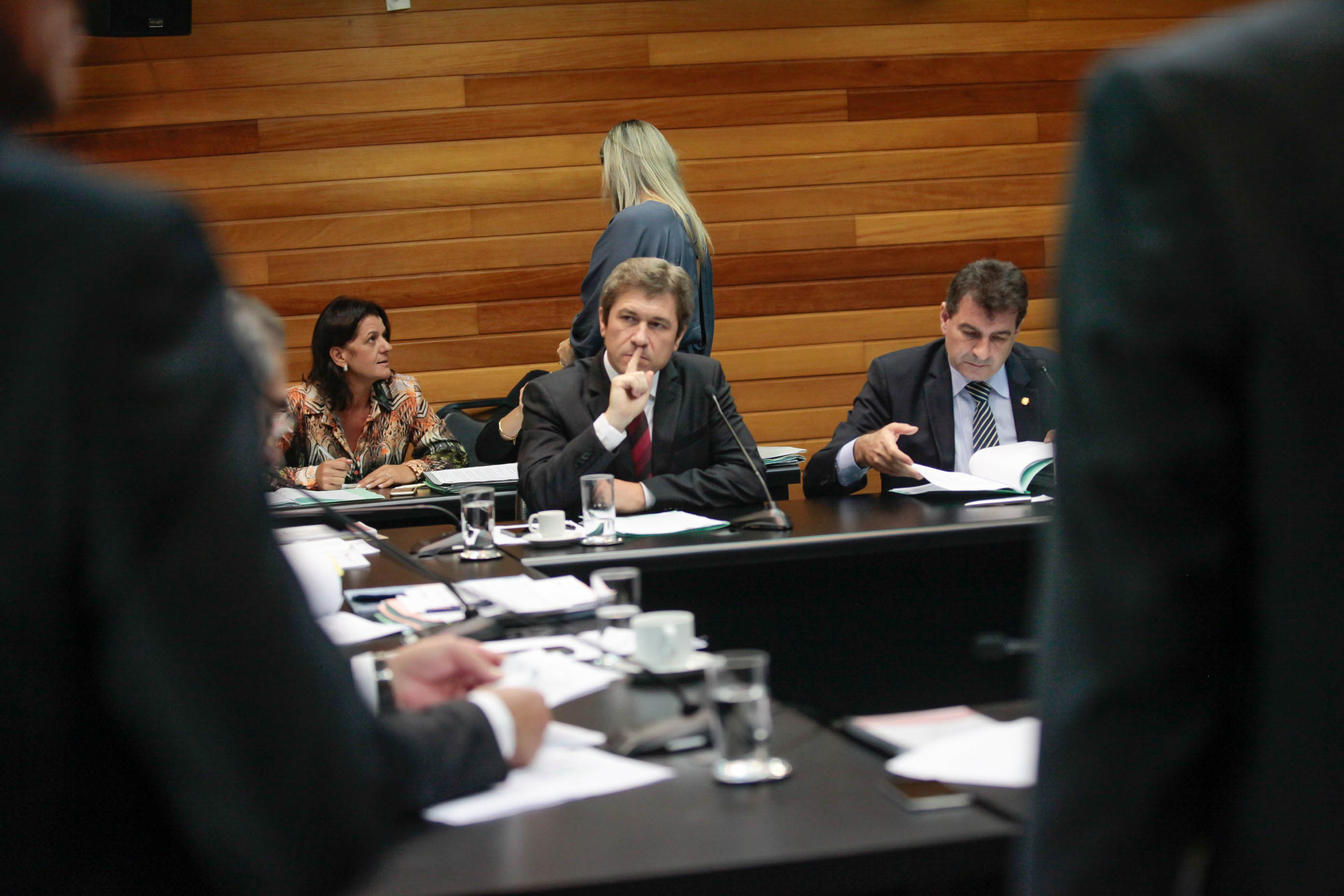 Deputado José Nei Ascari (PSD) em Comissão de Constituição e Justiça