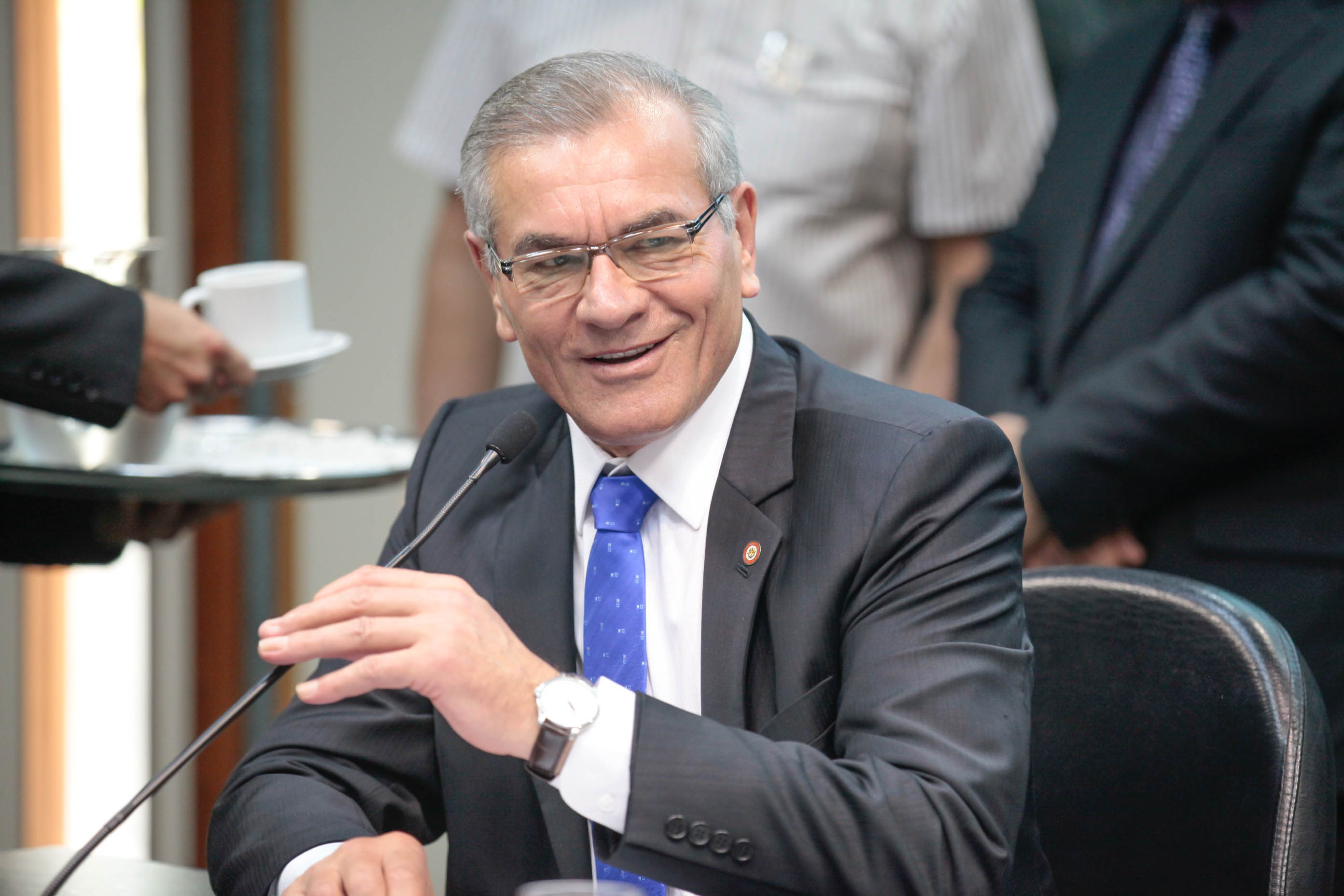 Deputado Silvio Dreveck (PP) em Comissão de Constituição e Justiça