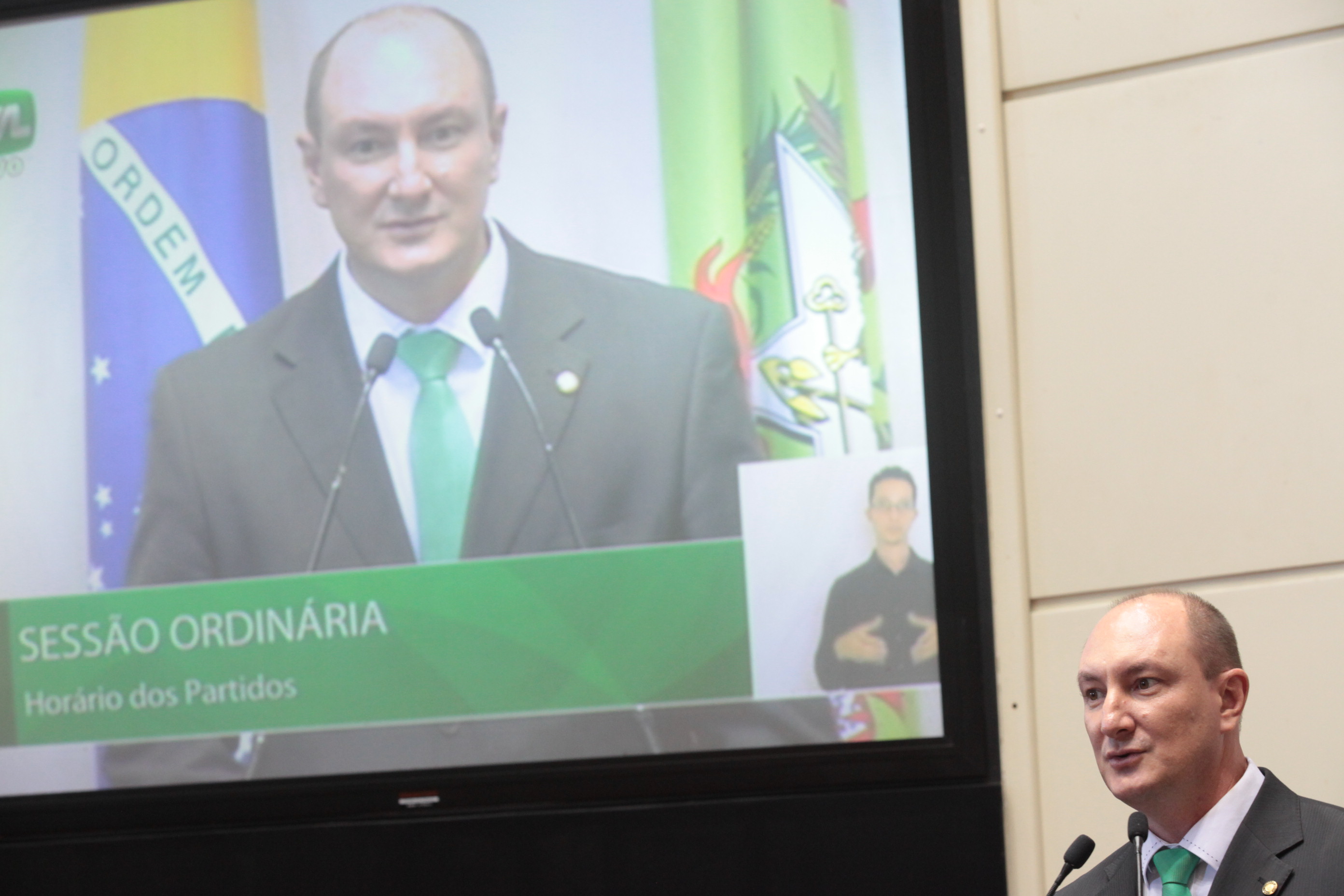 Sessão Ordinária. Deputado Mauro de Nadal (PMDB)