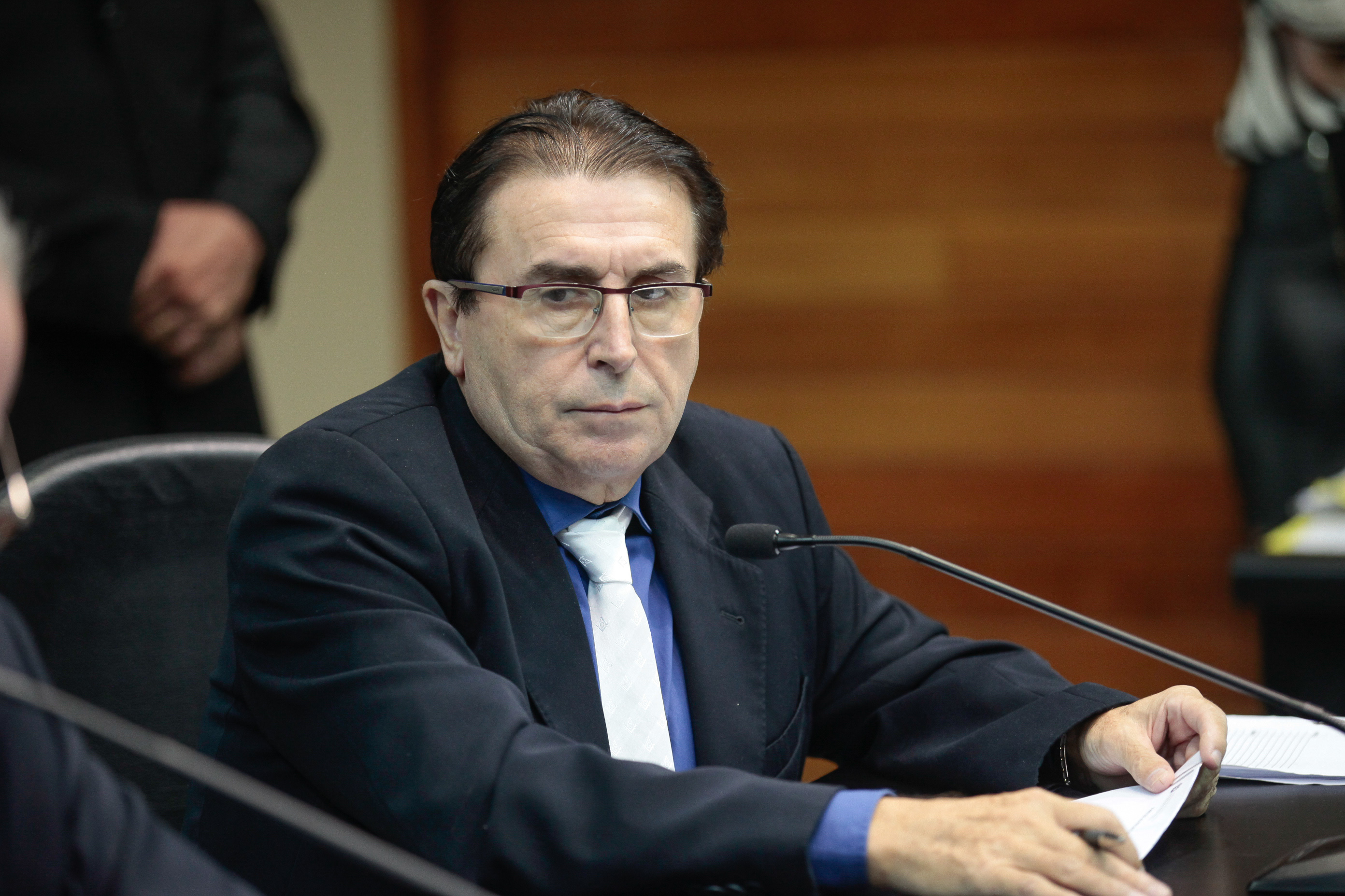 Deputado Antonio Aguiar (PMDB). Reunião da Comissão de Finanças e Tributação.