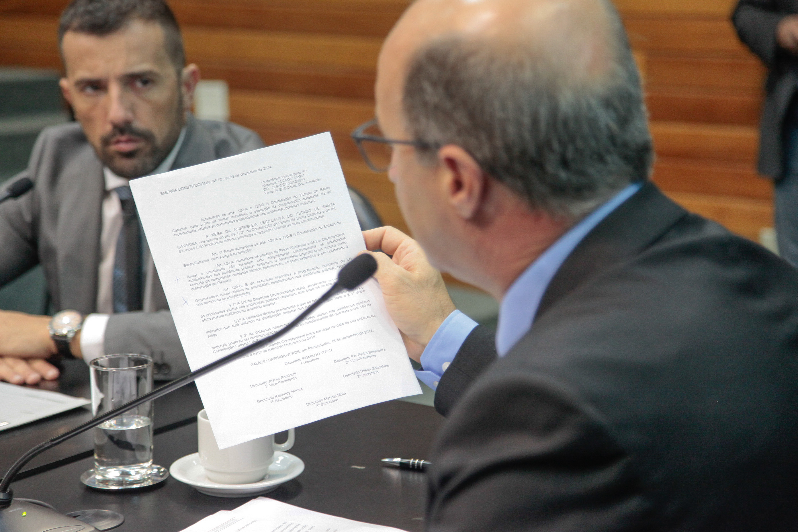 Deputado José Milton Scheffer (PP). Reunião da Comissão de Finanças e Tributação.