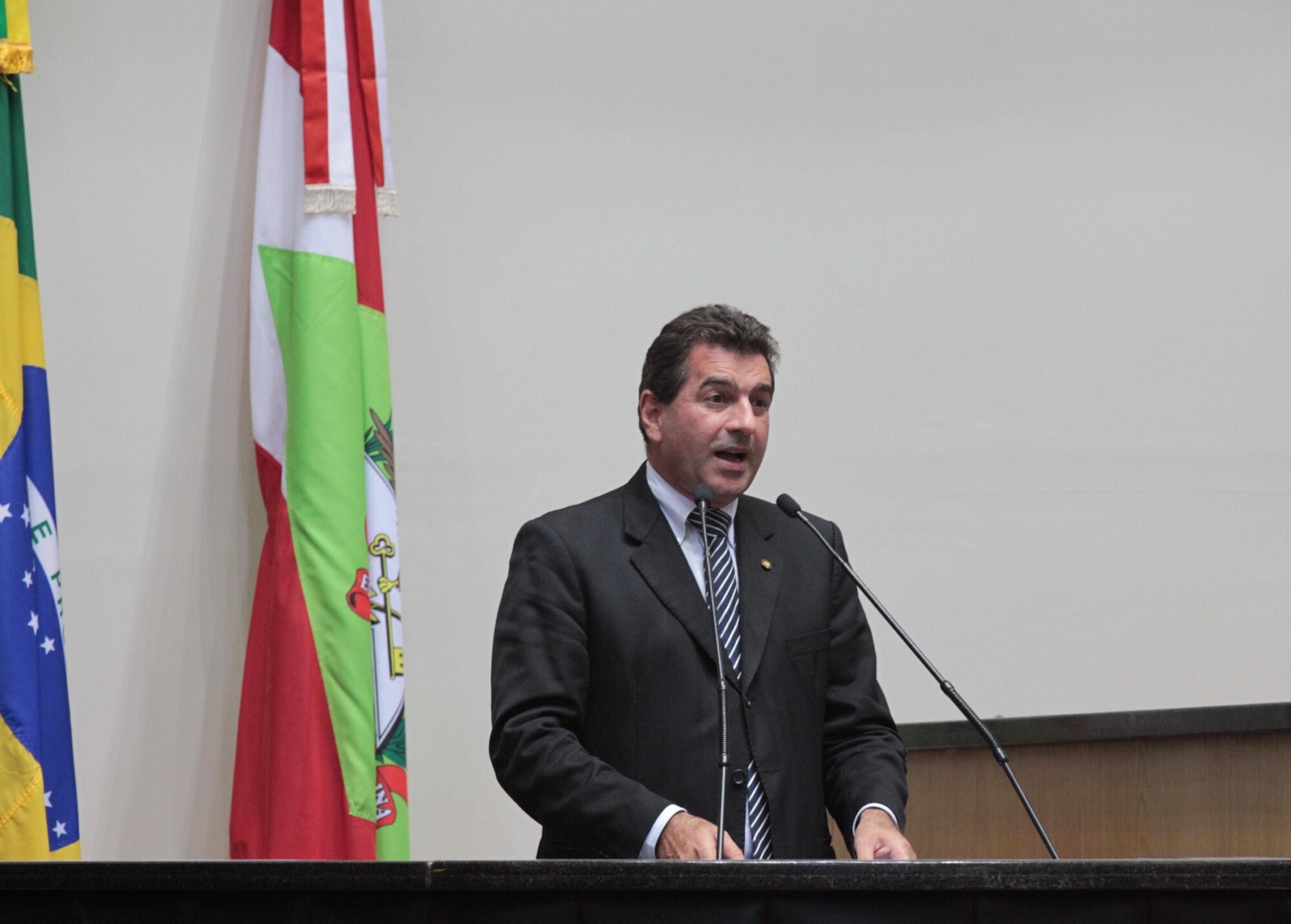 Deputado Valdir Cobalchini, líder do PMDB na Casa
